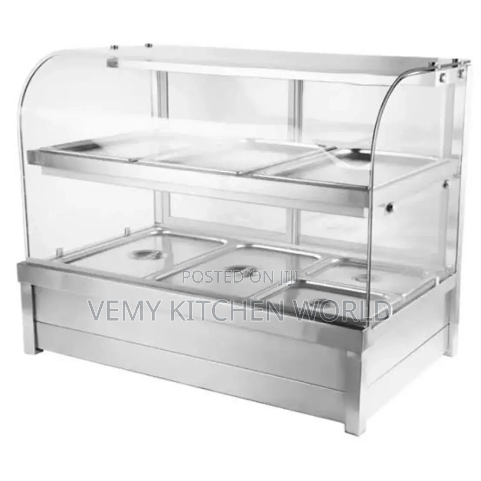 Food Display Warmer 3plates Foreign