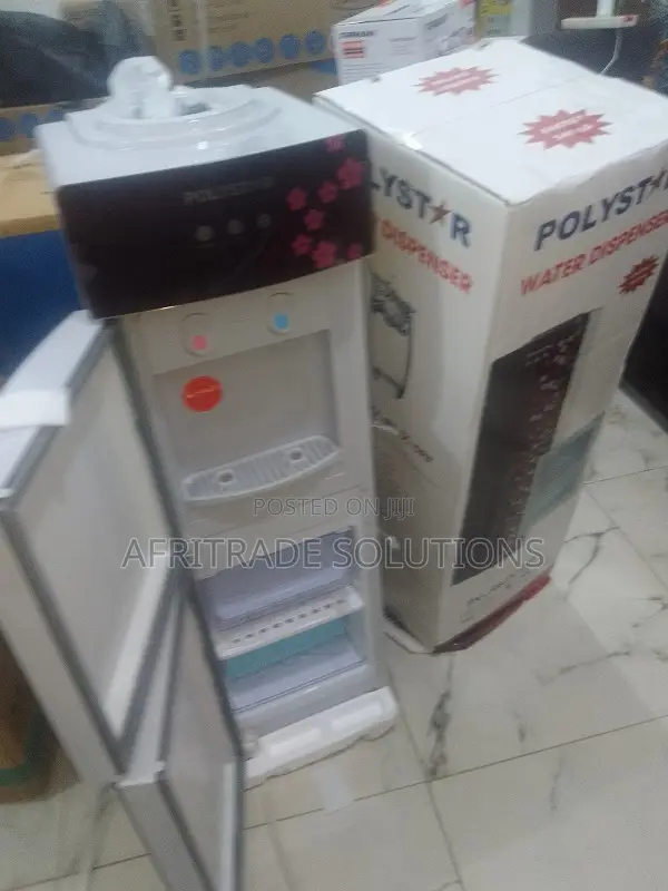 Polystar Hot Cold Water Center W/ Mini-Fridge