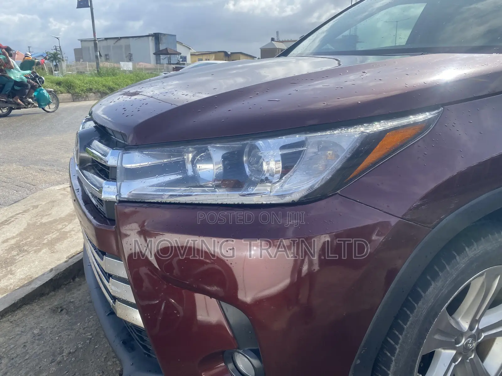 Toyota Highlander XLE 4dr SUV (3.5L 6cyl 6A) 2015 Red