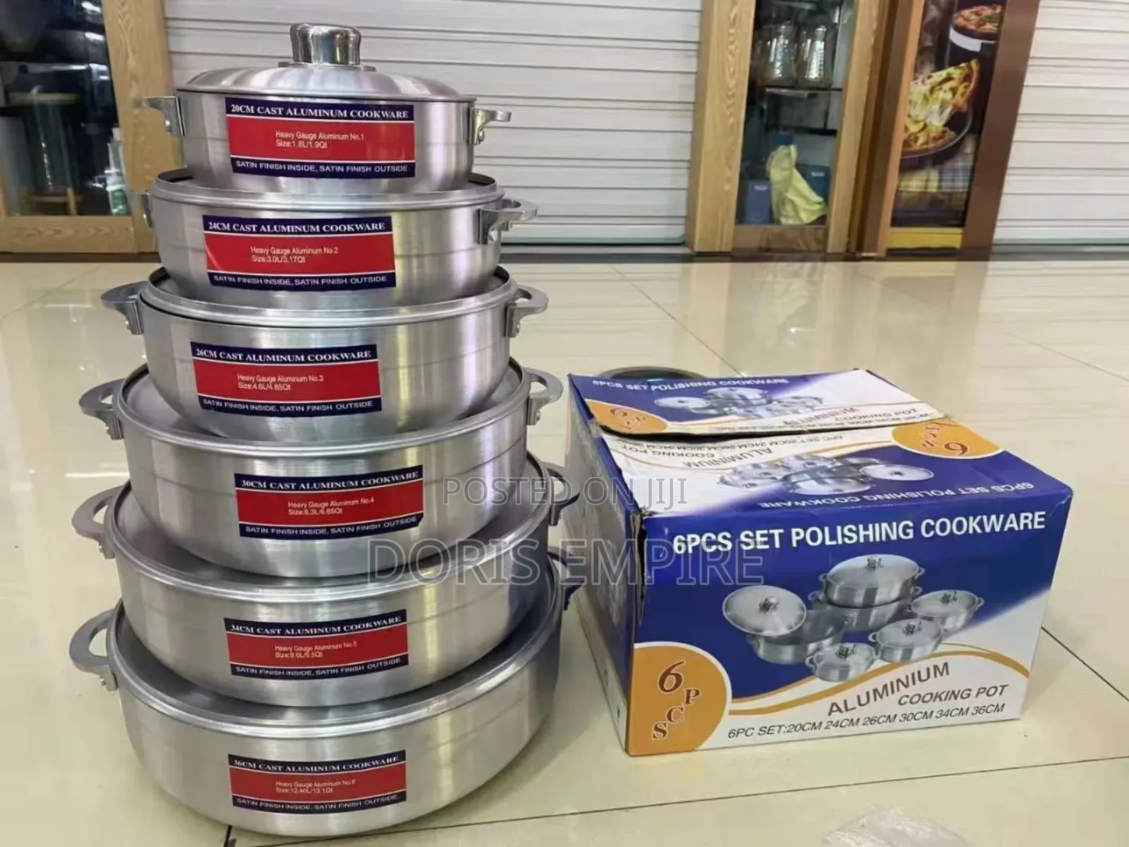 Qaulity Aluminiumn Set of Pot
Available