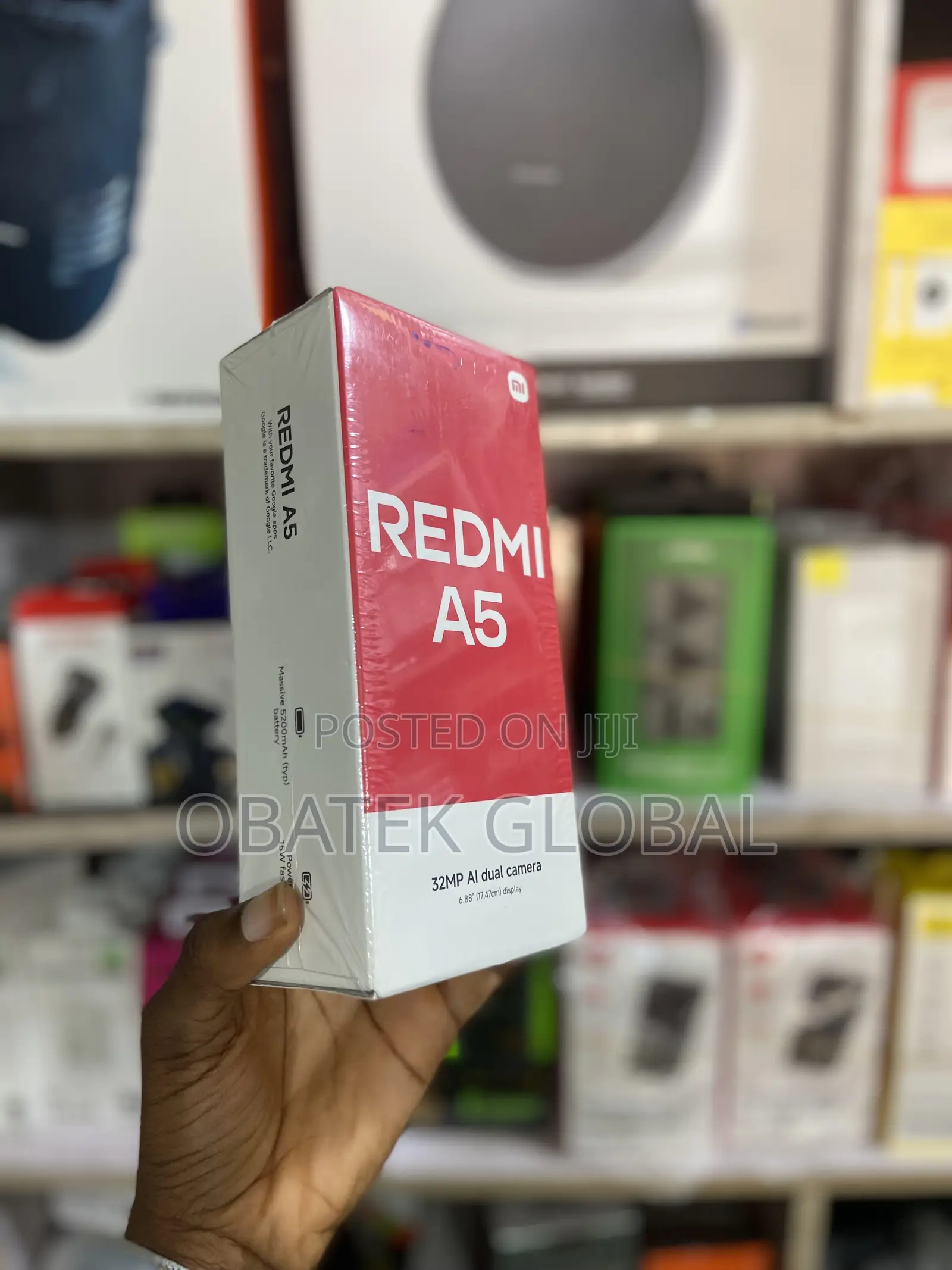 New Xiaomi Redmi A5 4G 64 GB Black