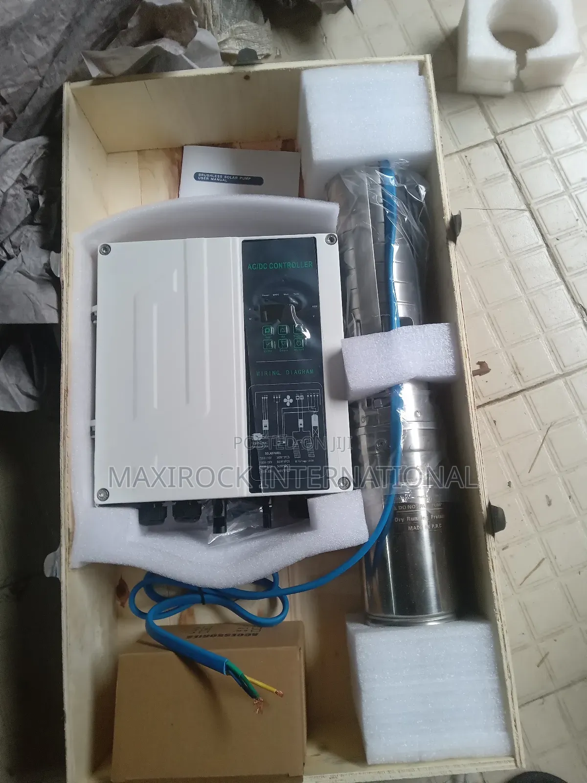 3hp Hybrid Ac/Dc Solar Submersible Pump 2 Inch Outlet