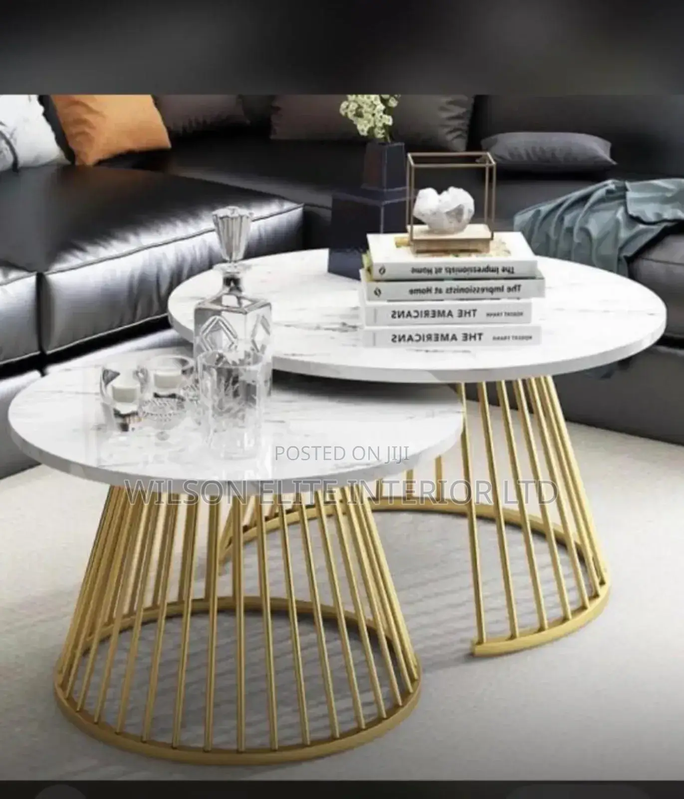 Luxurious Marble Top Center Table