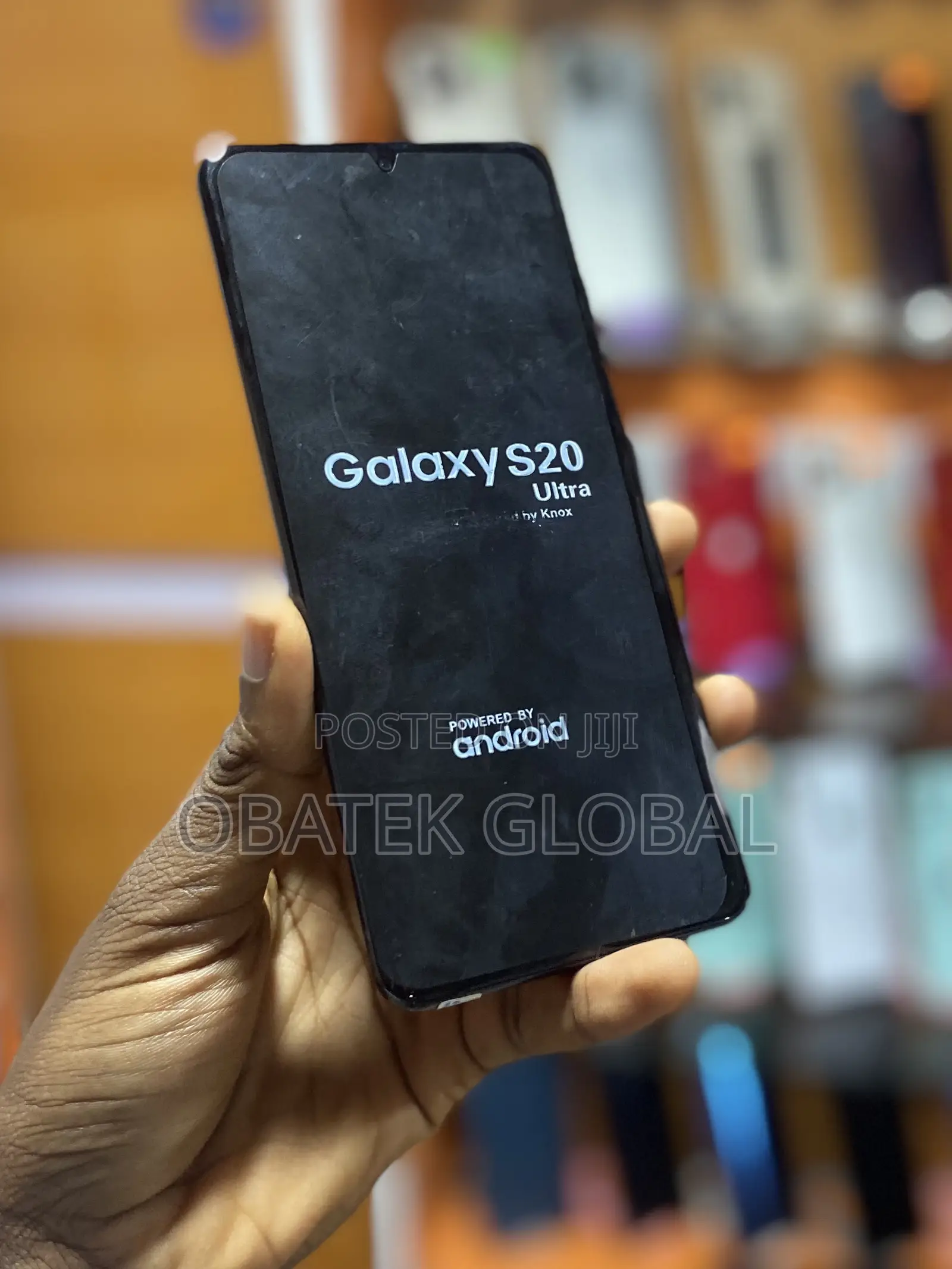 New Samsung Galaxy S20 Ultra 128 GB Black