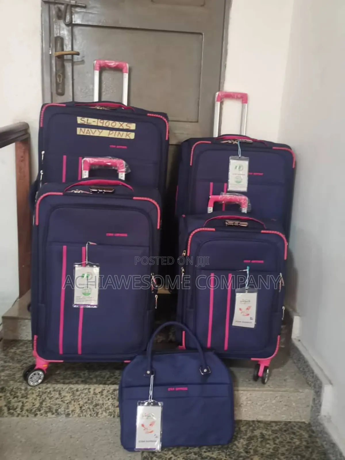 Set Of 5 Executive Star Express Luggage