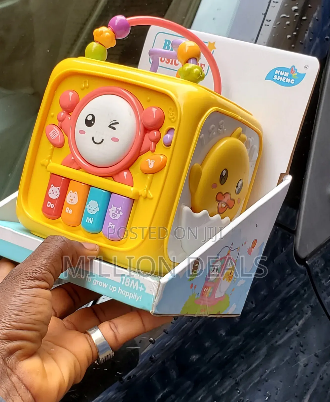 Block Music Cube Kids Toy 18mnths +