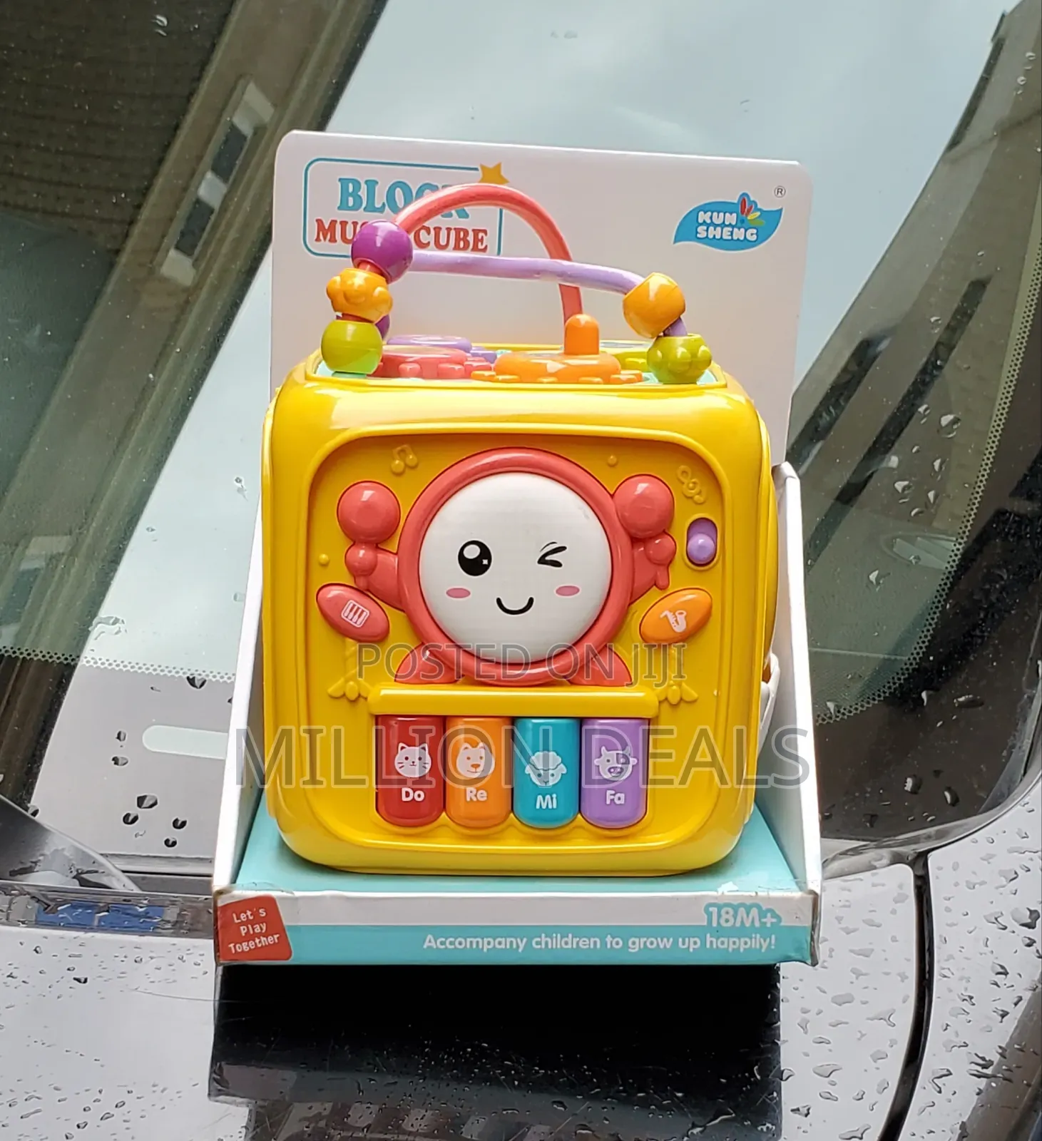 Block Music Cube Kids Toy 18mnths +