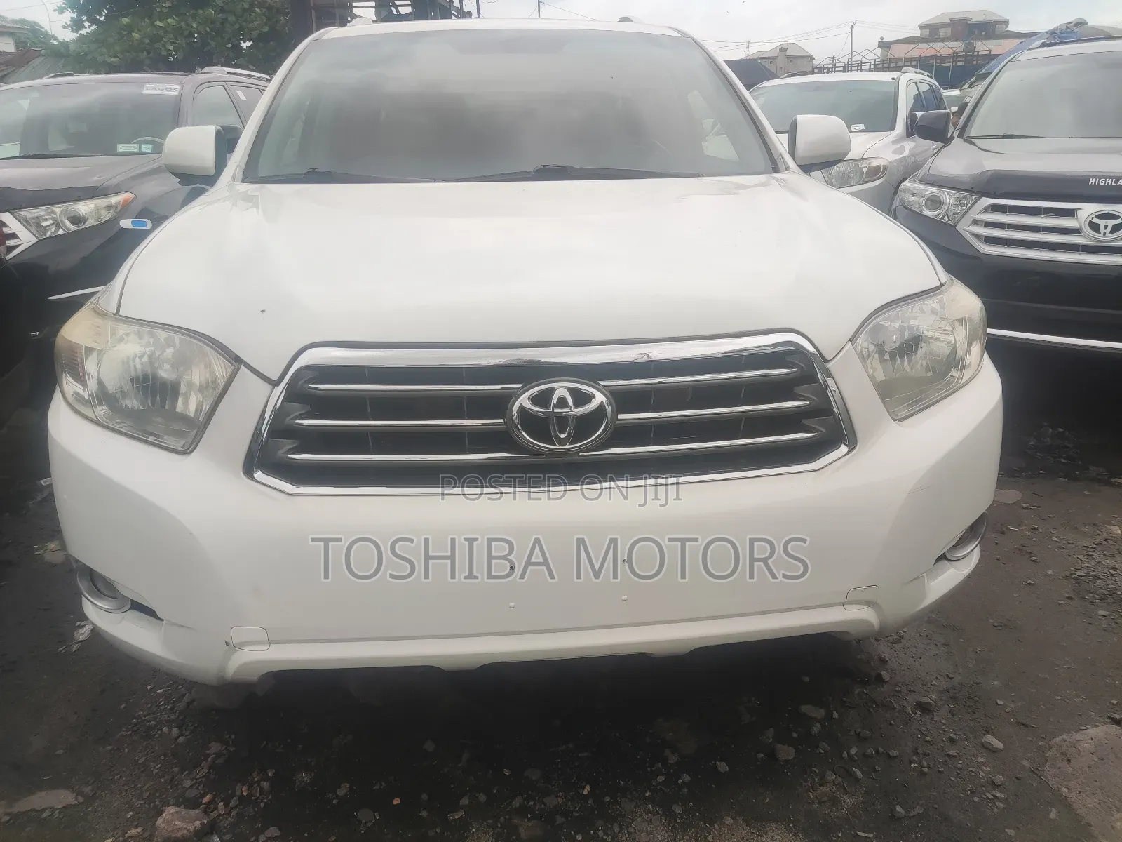Toyota Highlander Limited 4x4 2009 White
