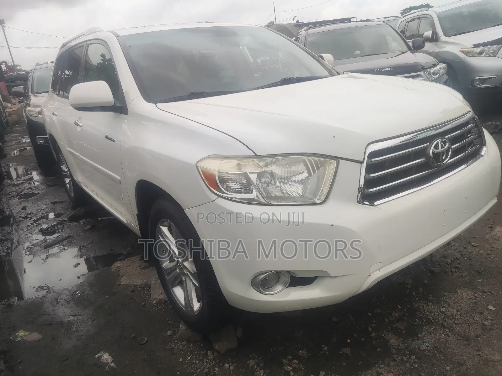 Toyota Highlander Limited 4x4 2009 White