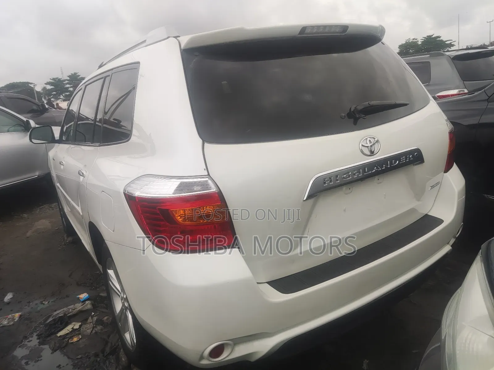 Toyota Highlander Limited 4x4 2009 White