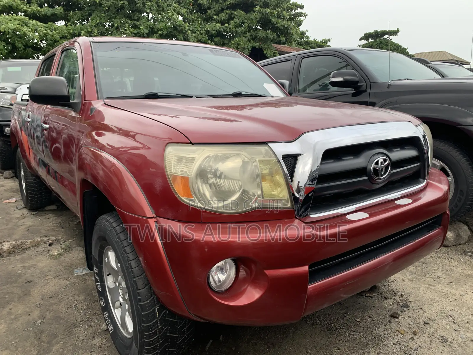 Toyota Tacoma 4x4 Double Cab 2008 Red