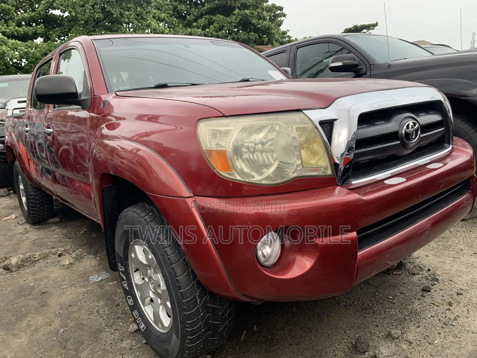 Toyota Tacoma 4x4 Double Cab 2008 Red