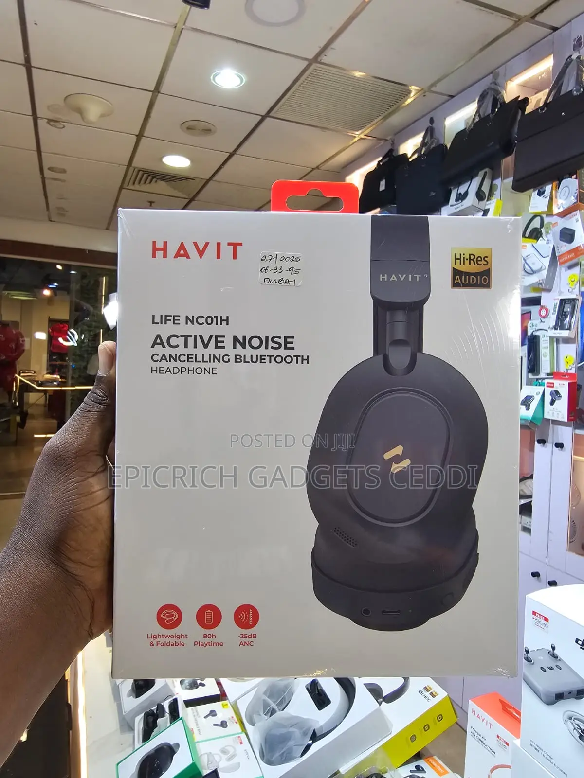 Havit Life Nc01h Active Noise Canceling Bluetooth Headphone