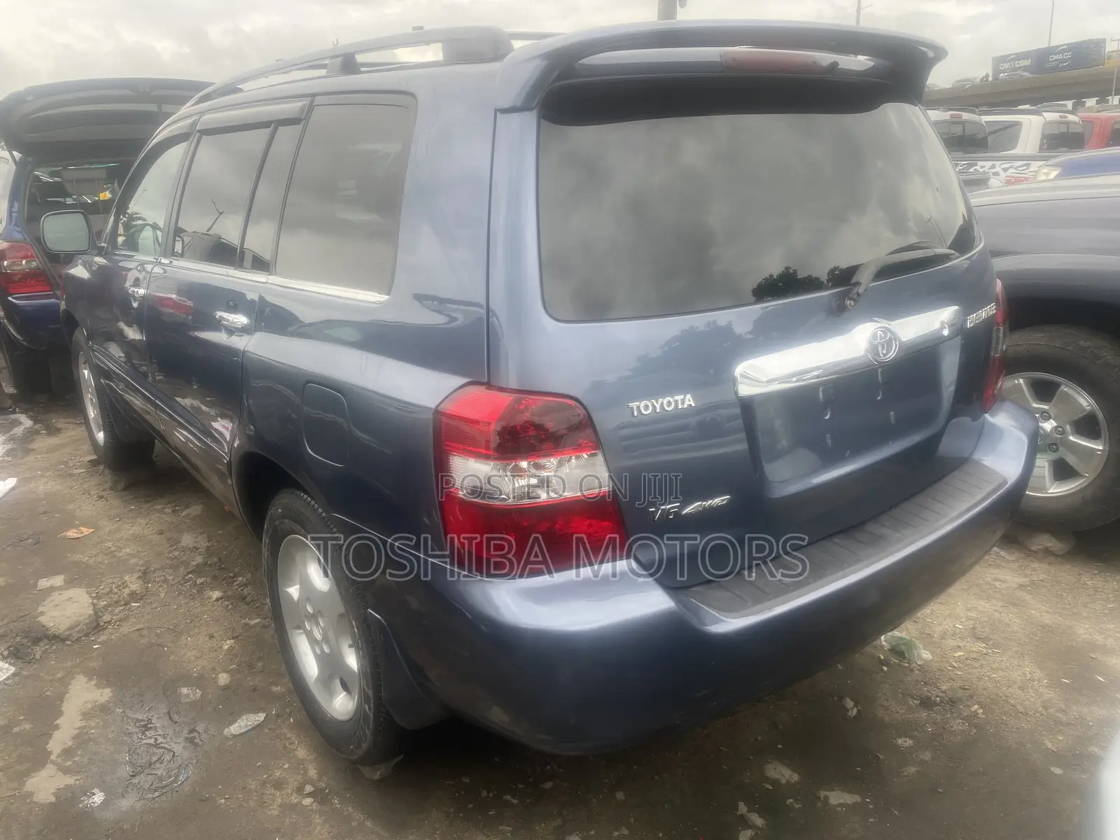 Toyota Highlander Limited V6 2007 Blue