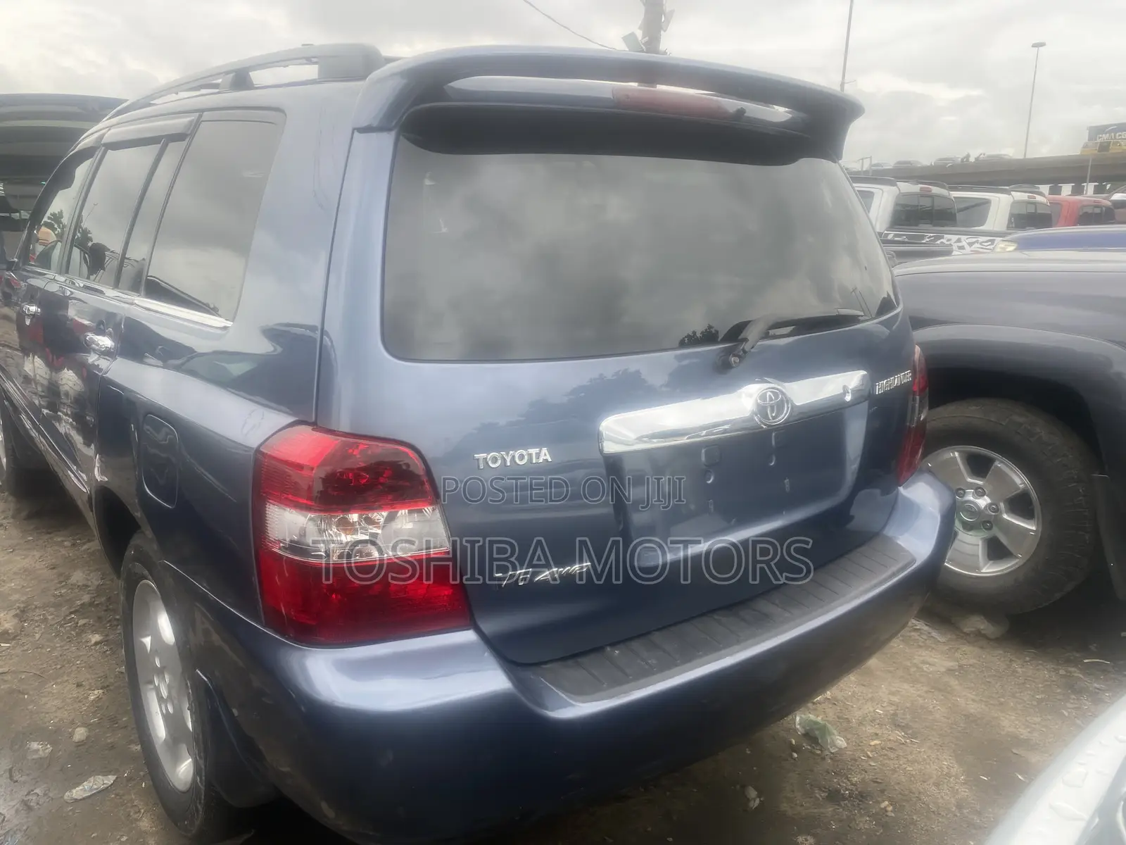Toyota Highlander Limited V6 2007 Blue