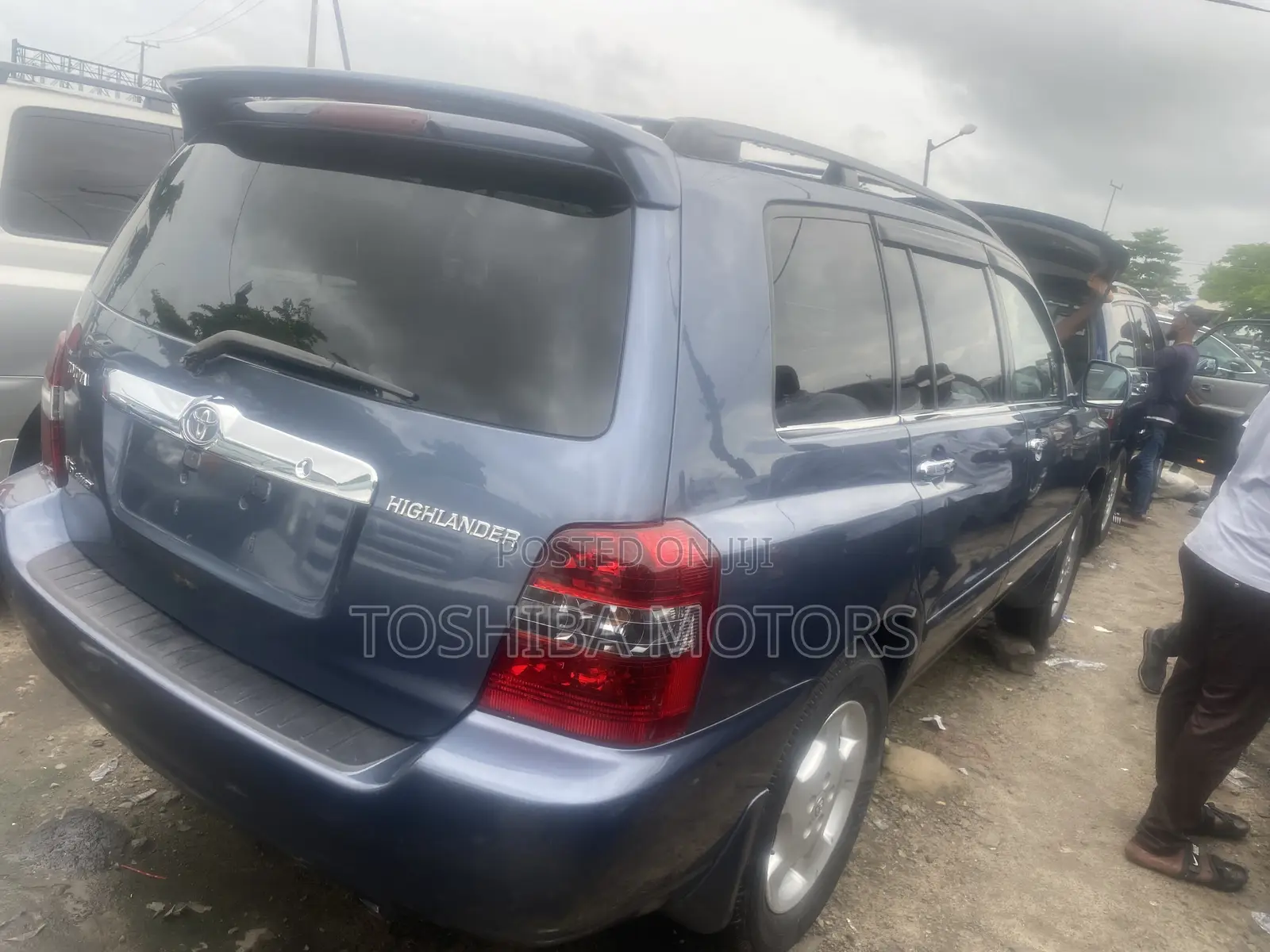 Toyota Highlander Limited V6 2007 Blue