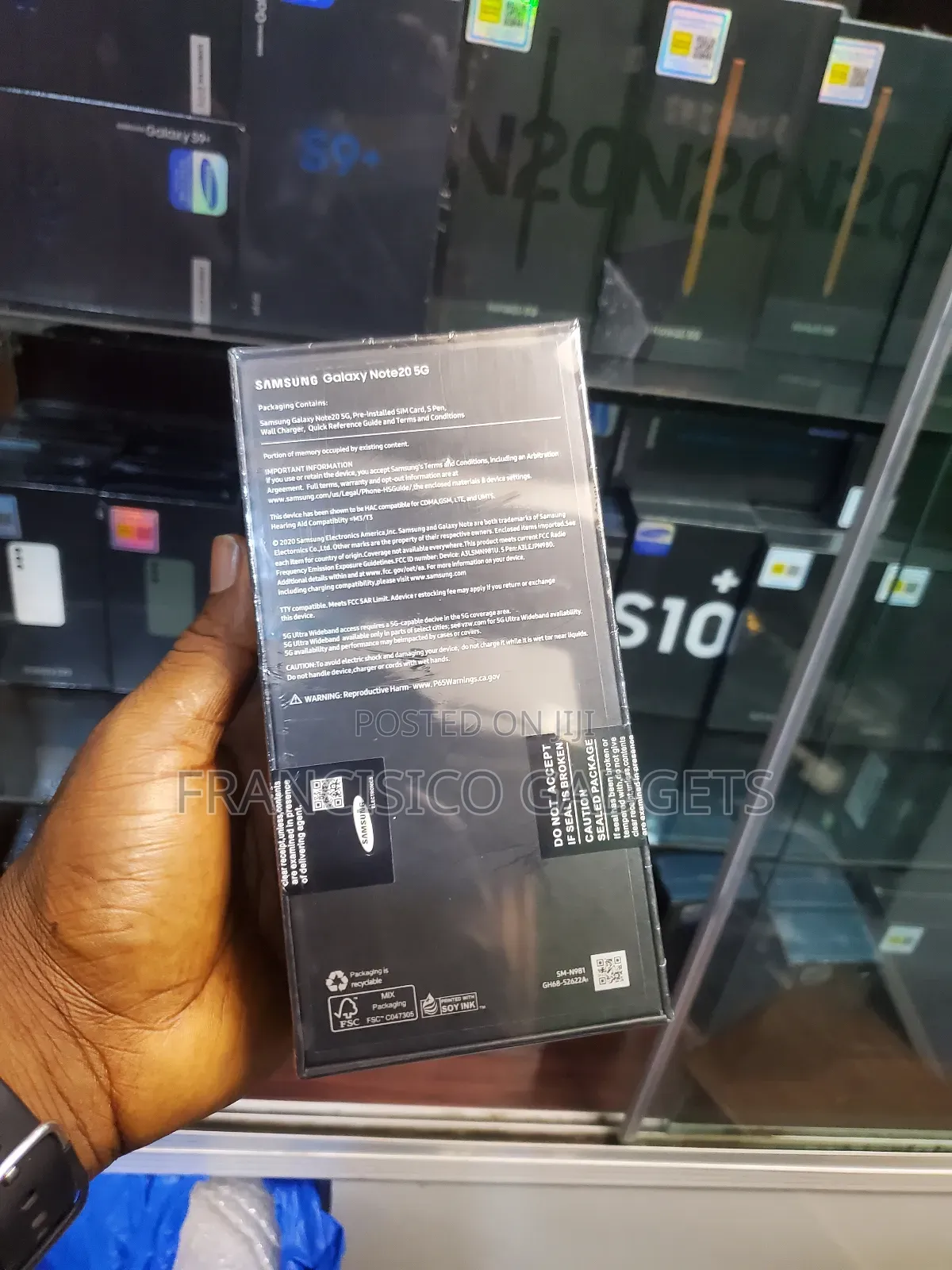 New Samsung Galaxy Note 20 5G 256 GB Purple