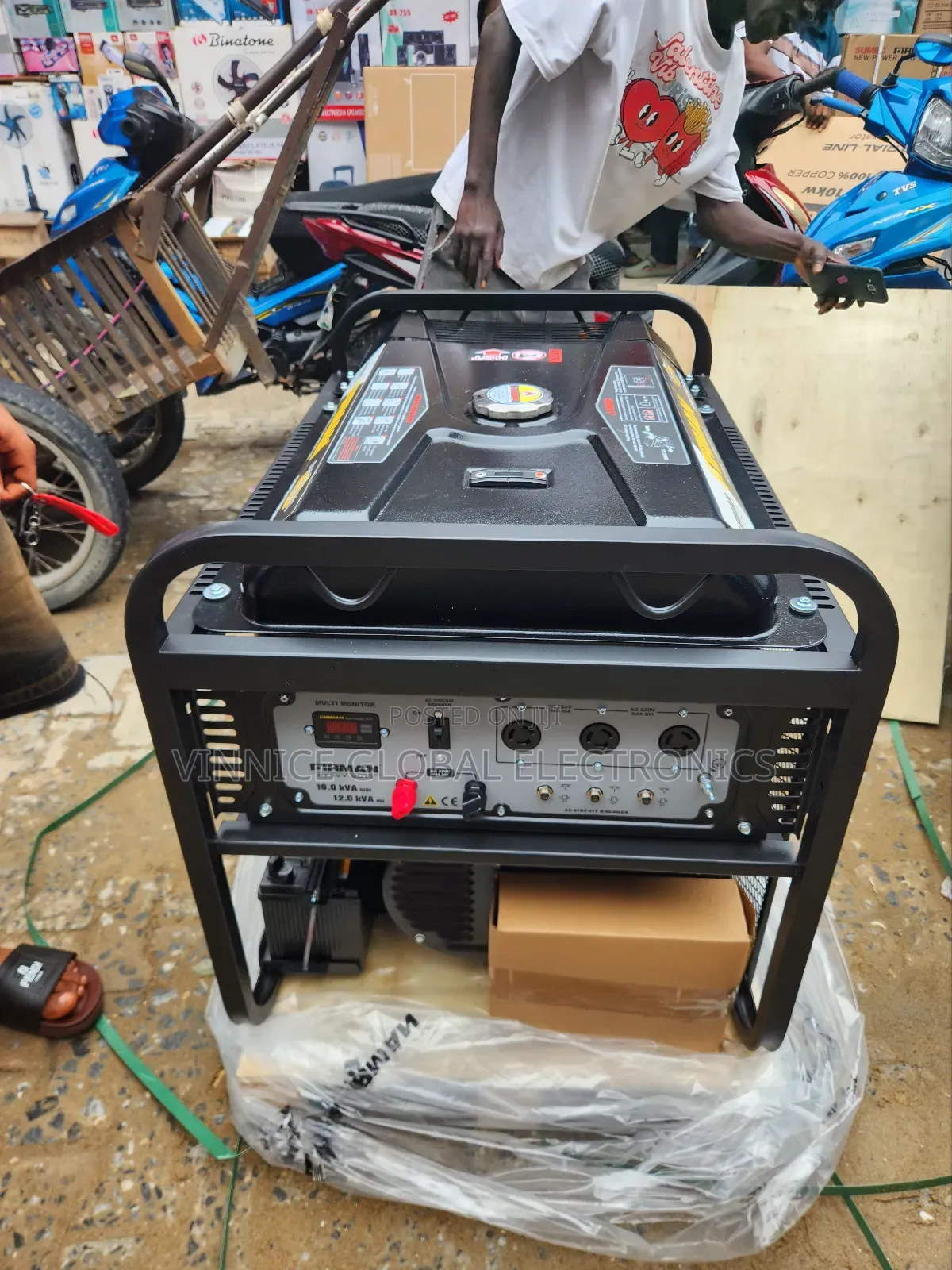 15kva Firman Heavy Duty Genrator Fpg15000se 100% Pure Copper