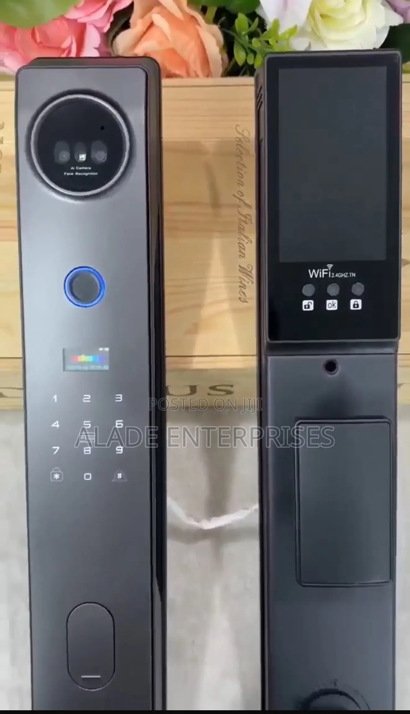 2025 Tuya Smart Lock Rfid Ic Card Wifi Camera Video Call