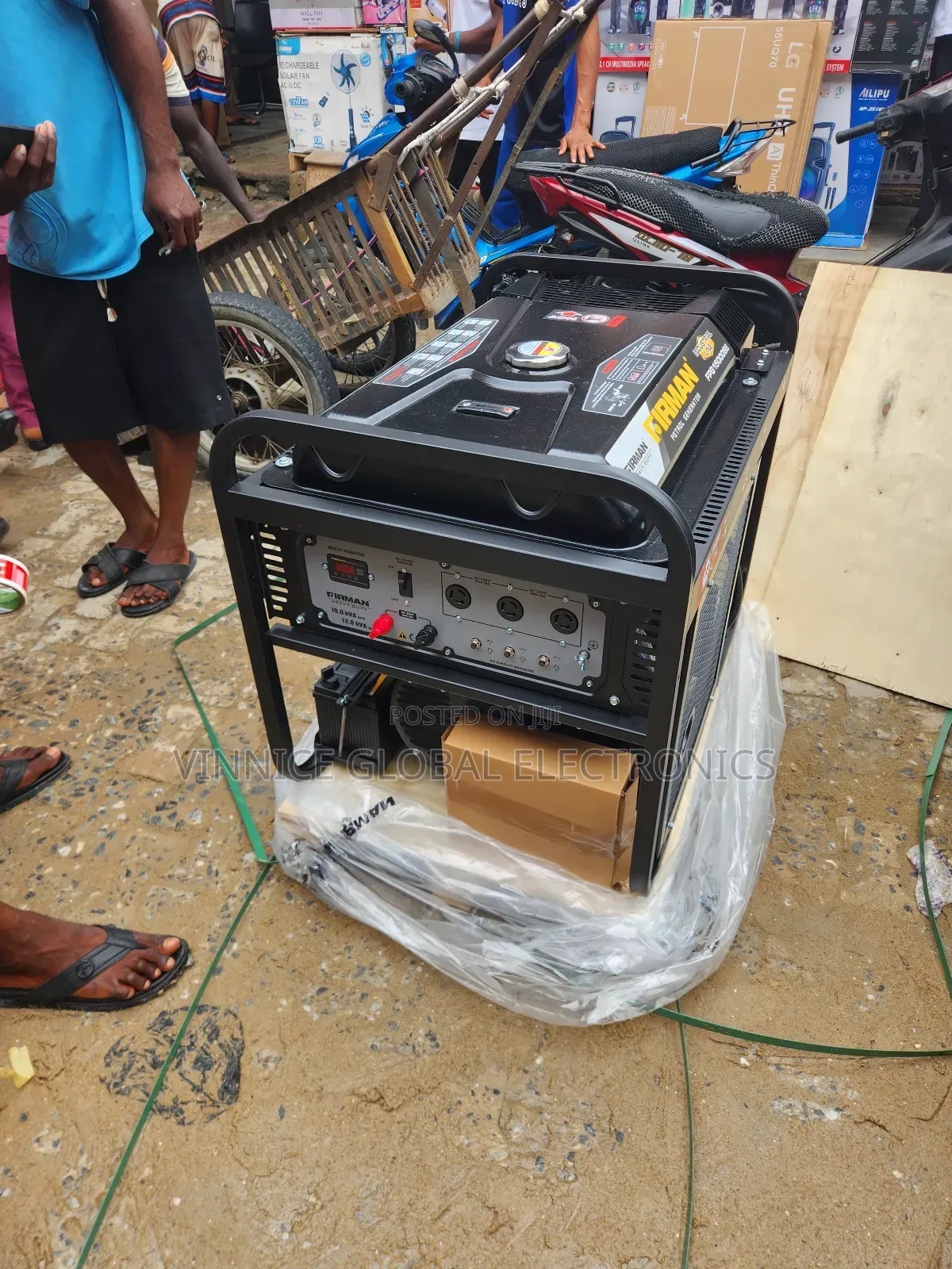 Firman Industrial Line Heavy Duty Generator 15kva Copper