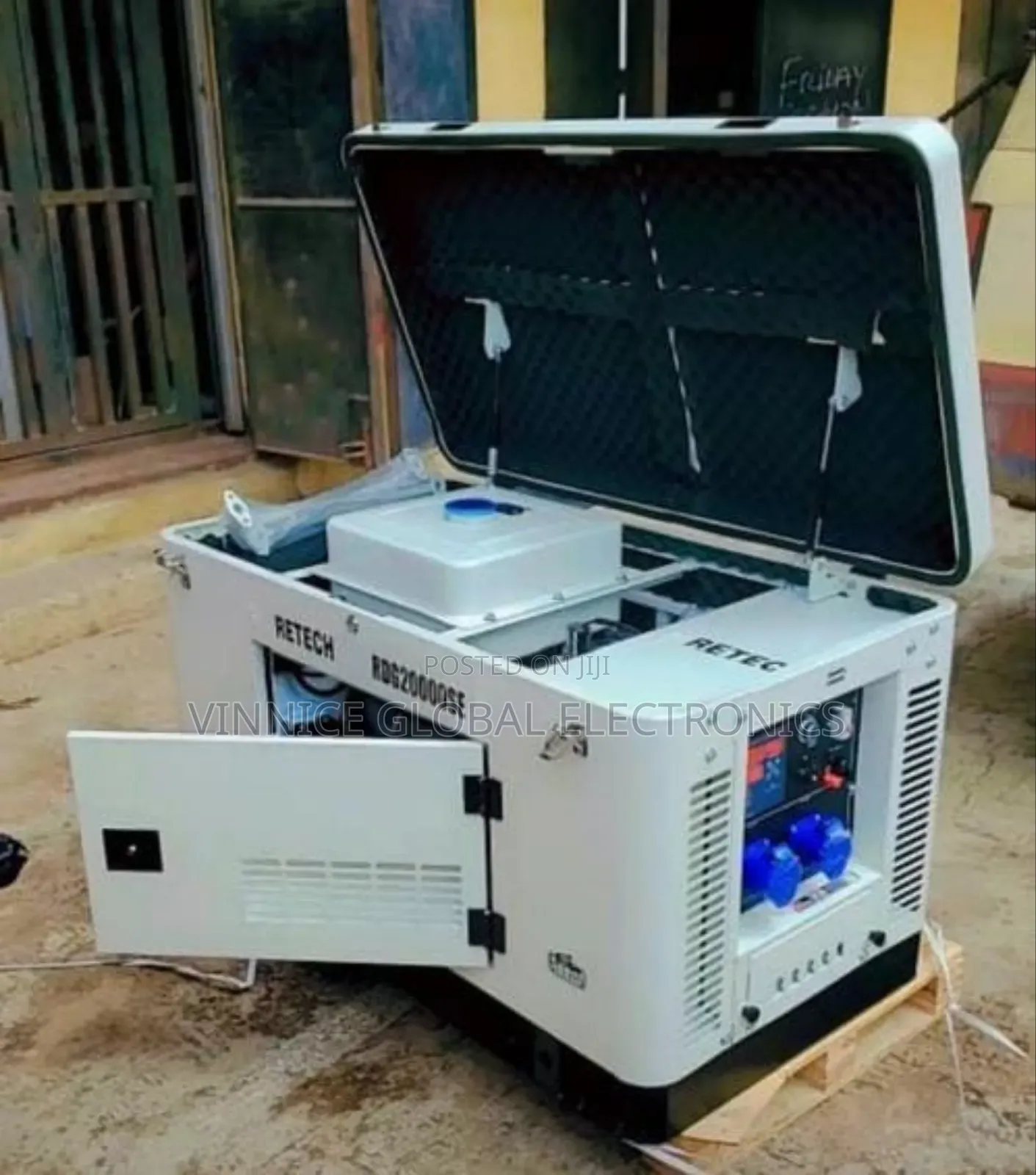 16kva Diesel Soundproof Generator With Ats 100% Pure Copper