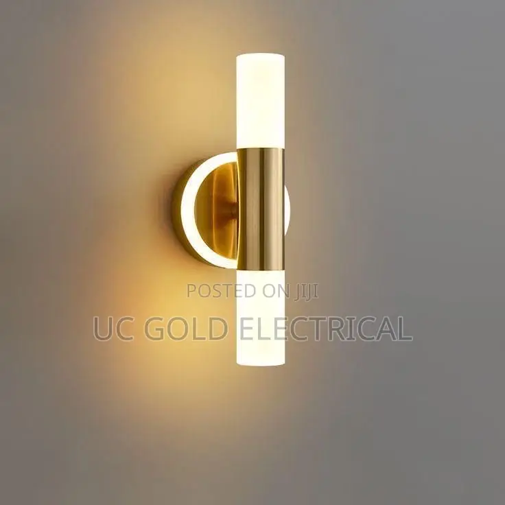 Modern Metal Tube Pipe Up Down Led Wall Lamp Light Sconce