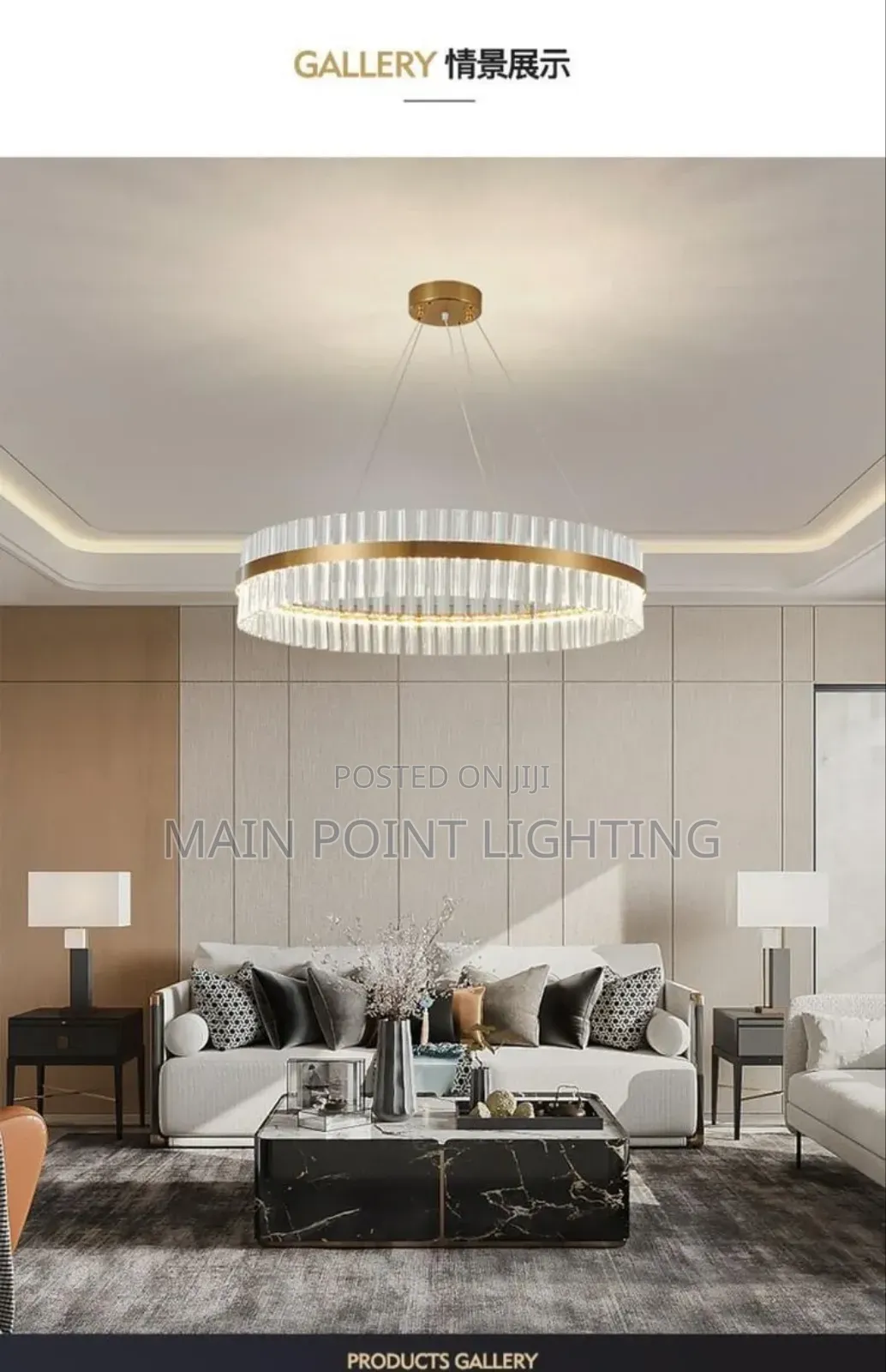 Led Crystal Chandelier