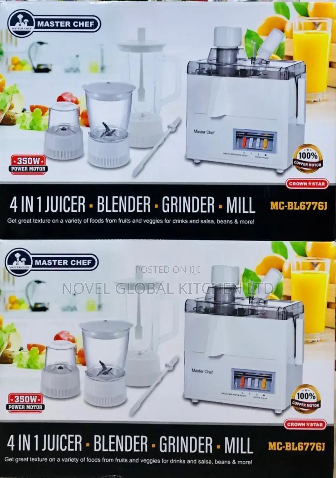 4in1 JuicerBlenderMillGrinder