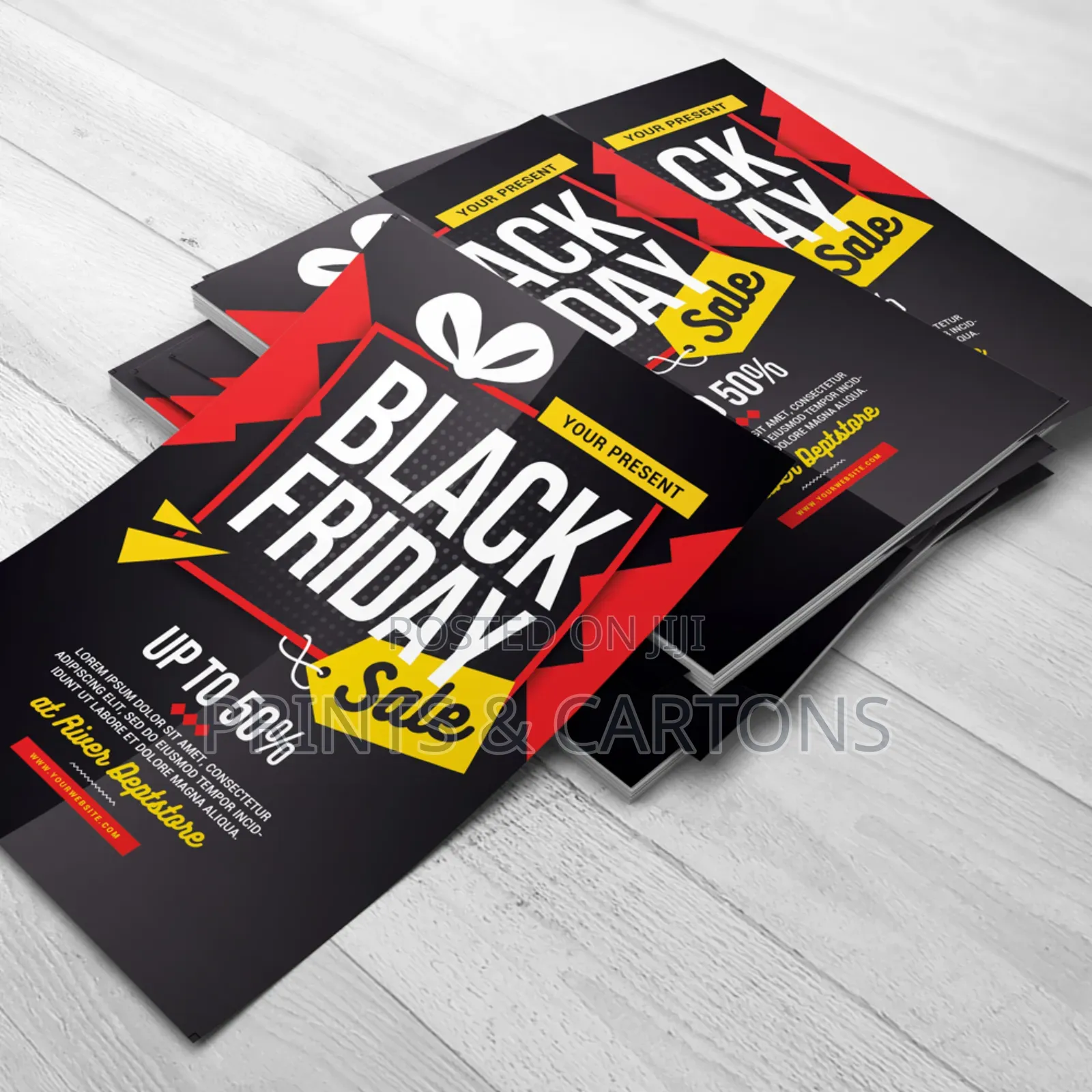 Custom Flyer Printing for Sales