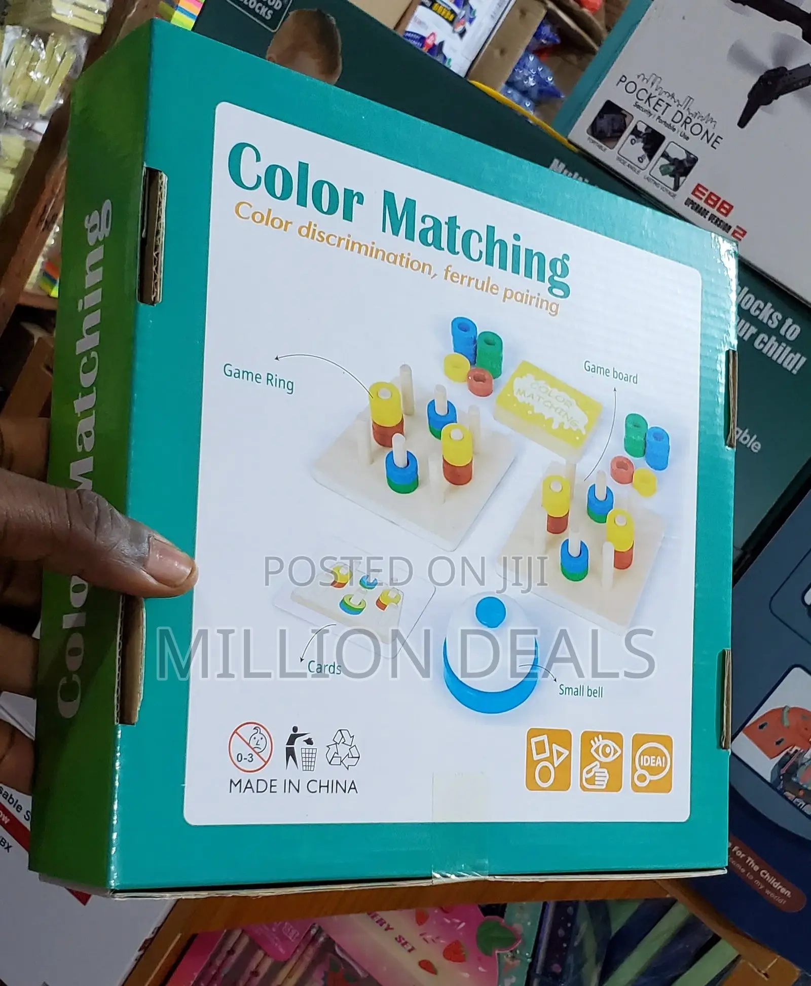 Color Matching Wooden Kids Toy Ages 3+