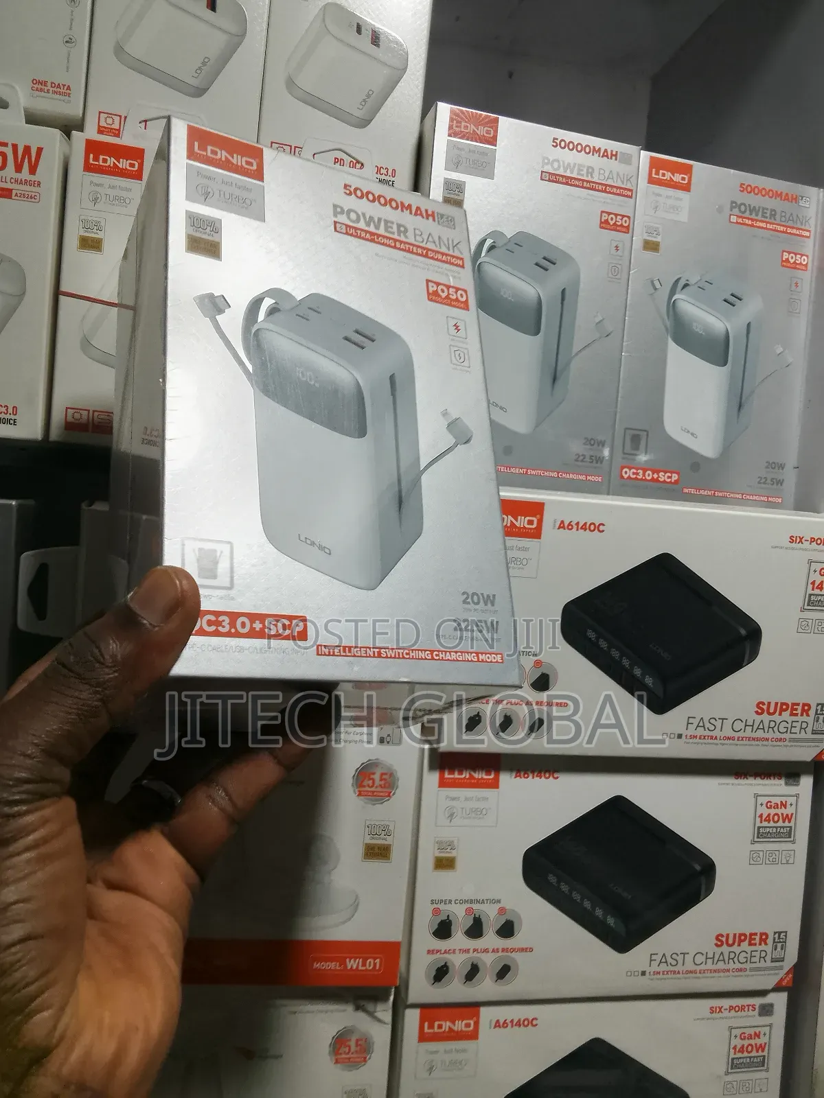 Ldnio Fast Charging Power Bank - 22.5w - 50000mah
