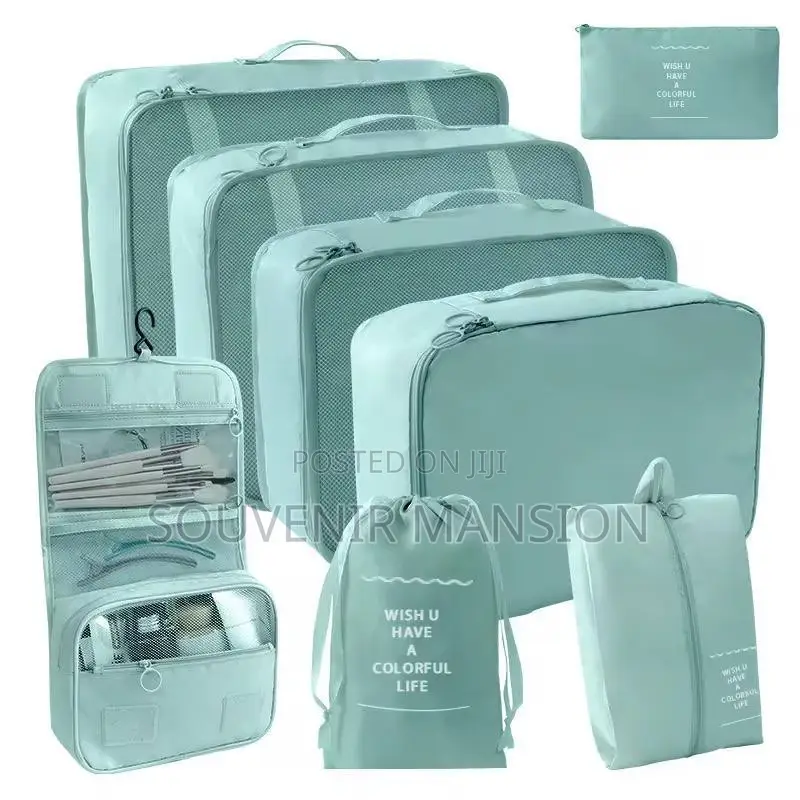 7pcs Set Travel Organizer Storage Bags