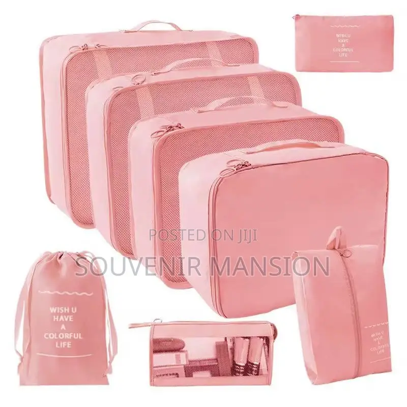 7pcs Set Travel Organizer Storage Bags