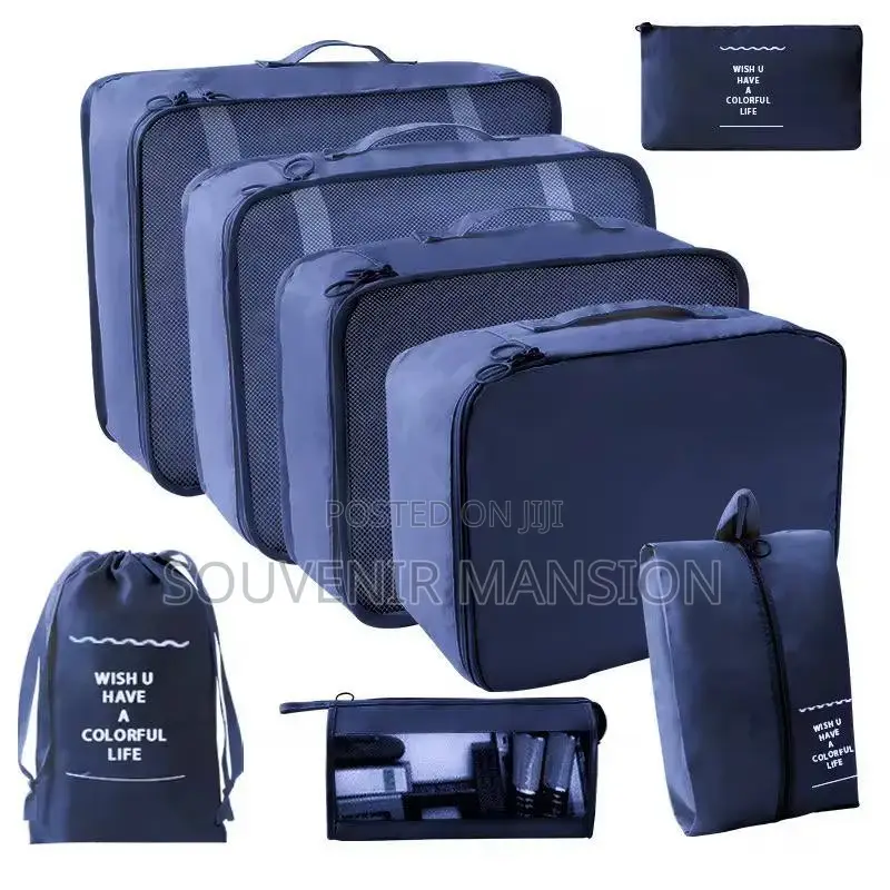 7pcs Set Travel Organizer Storage Bags