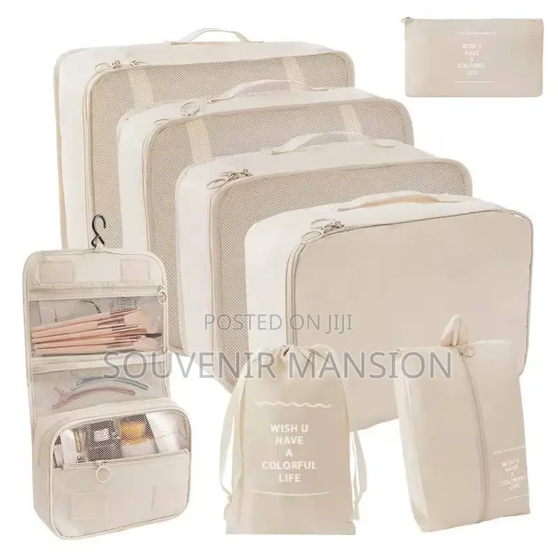 7pcs Set Travel Organizer Storage Bags
