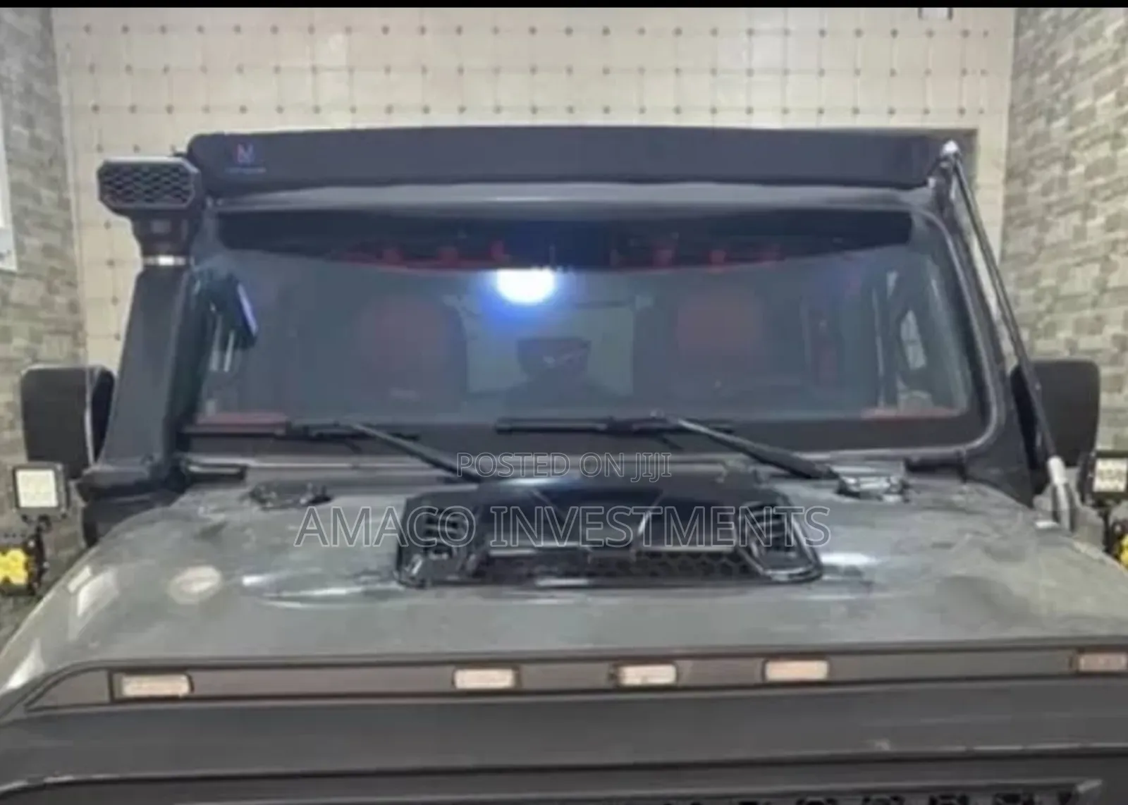Bonnet Scop Wrangler Jeep