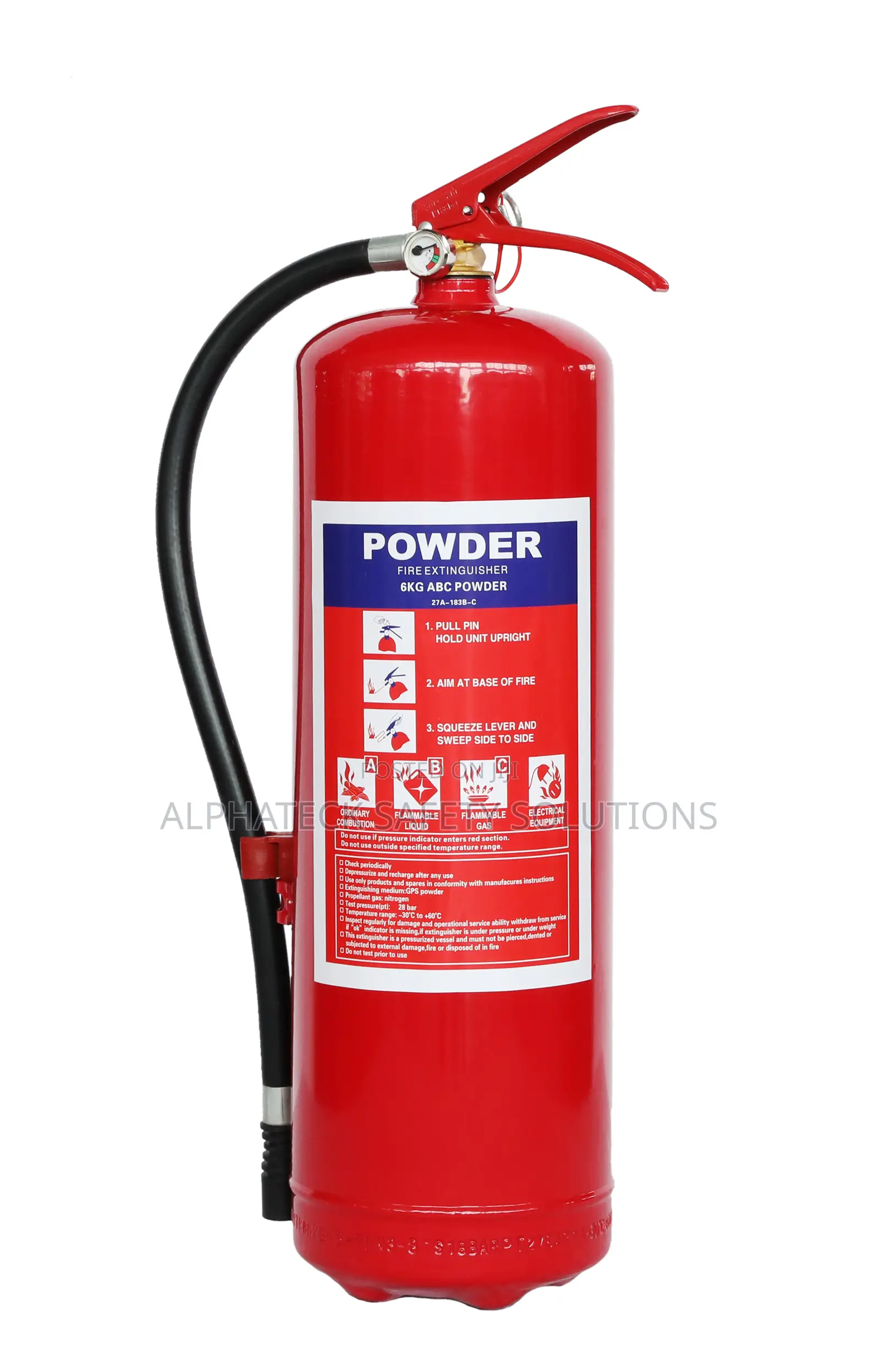 6kg Dcp Fire Extinguisher –