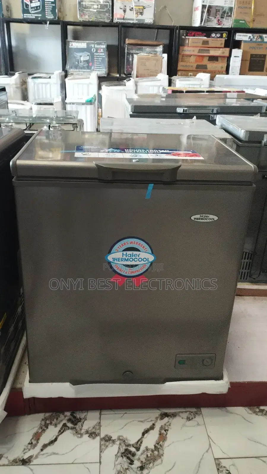 Haier Chest Freezer Energy Saving HTF-219 R6 Silver
