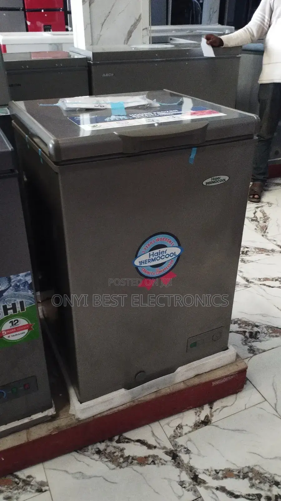 Haier Thermocool Chest Freezer HTF-100 Silver