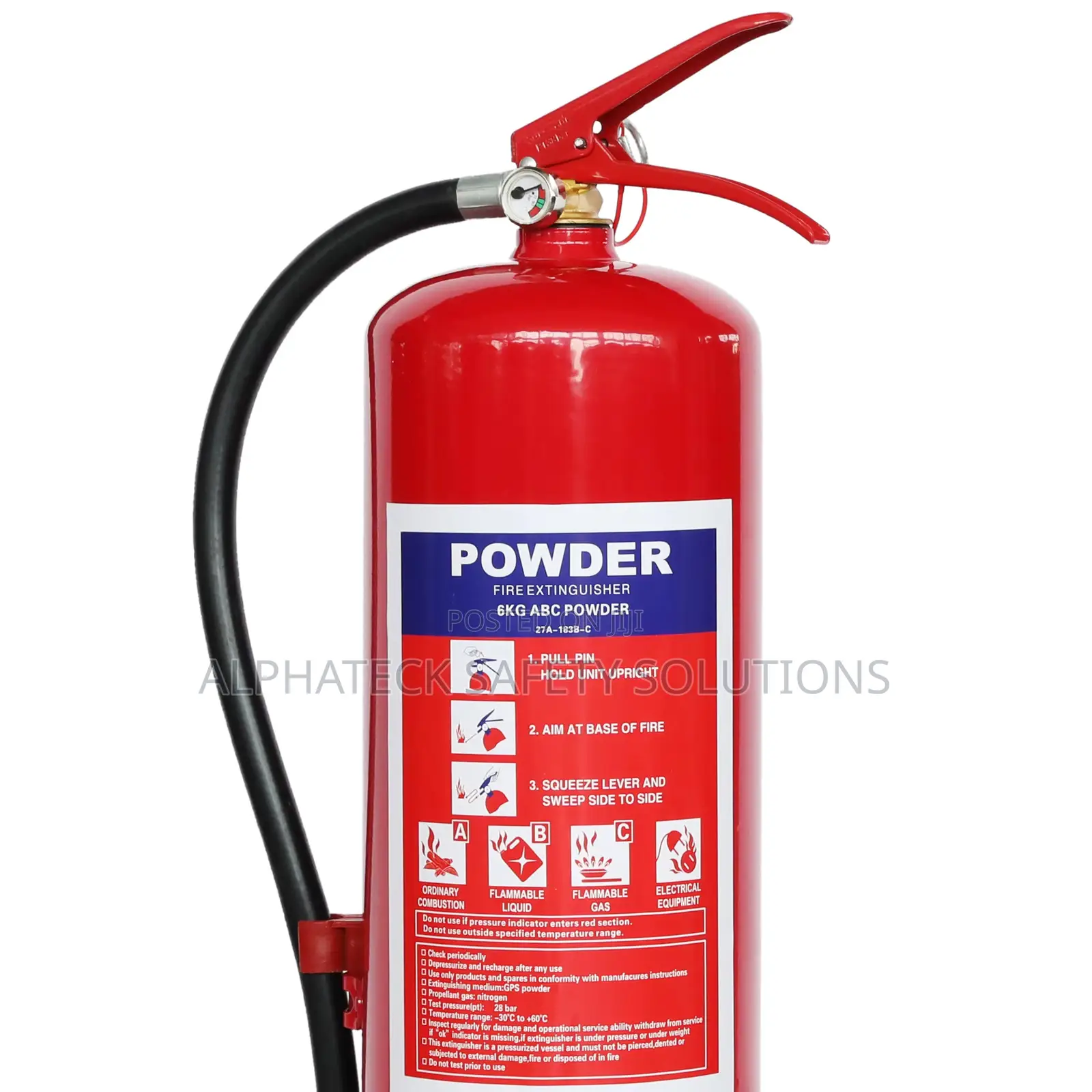 6kg Dcp Fire Extinguisher