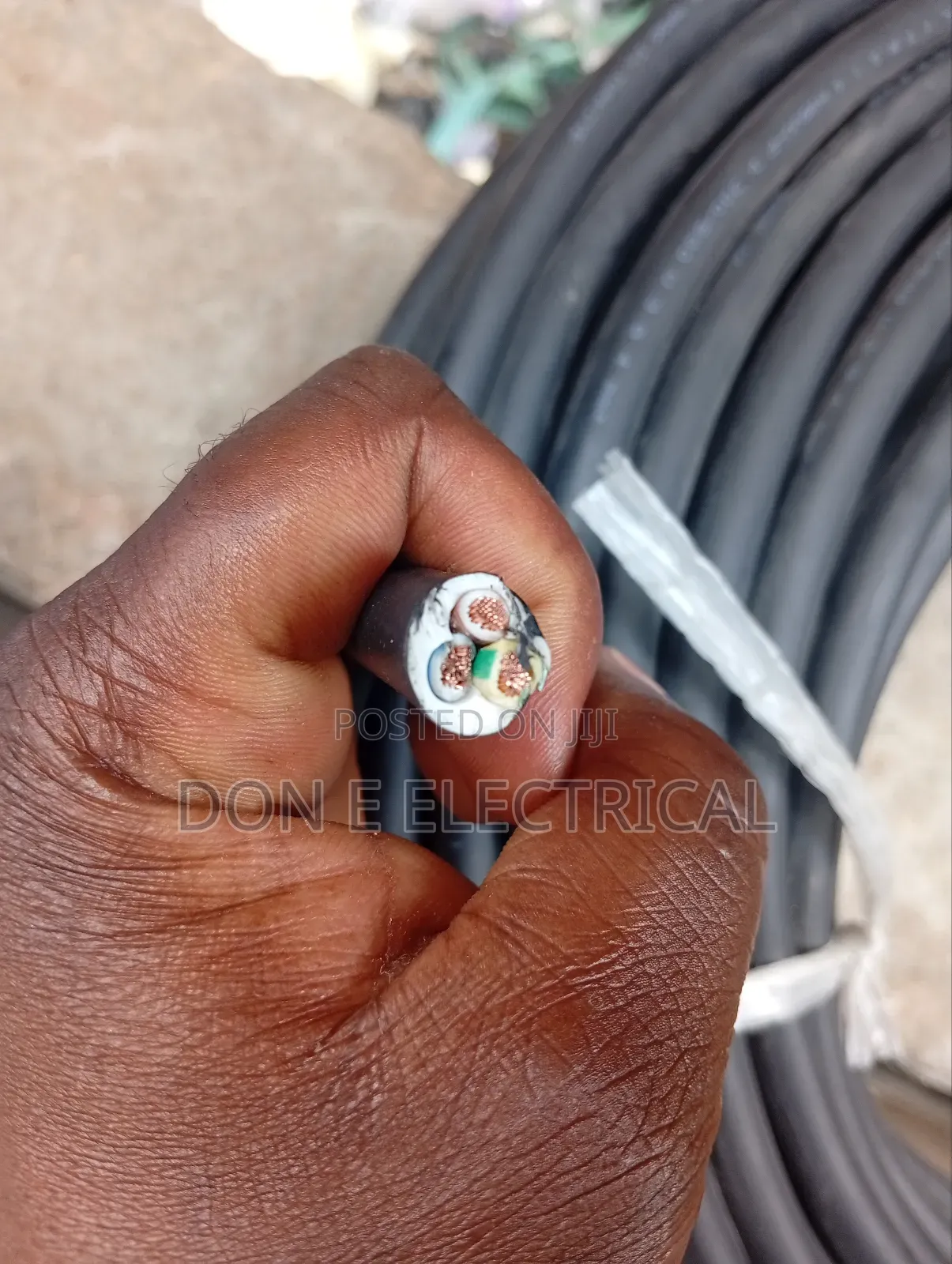 4mm 3core Flexible Cable Pure Copper