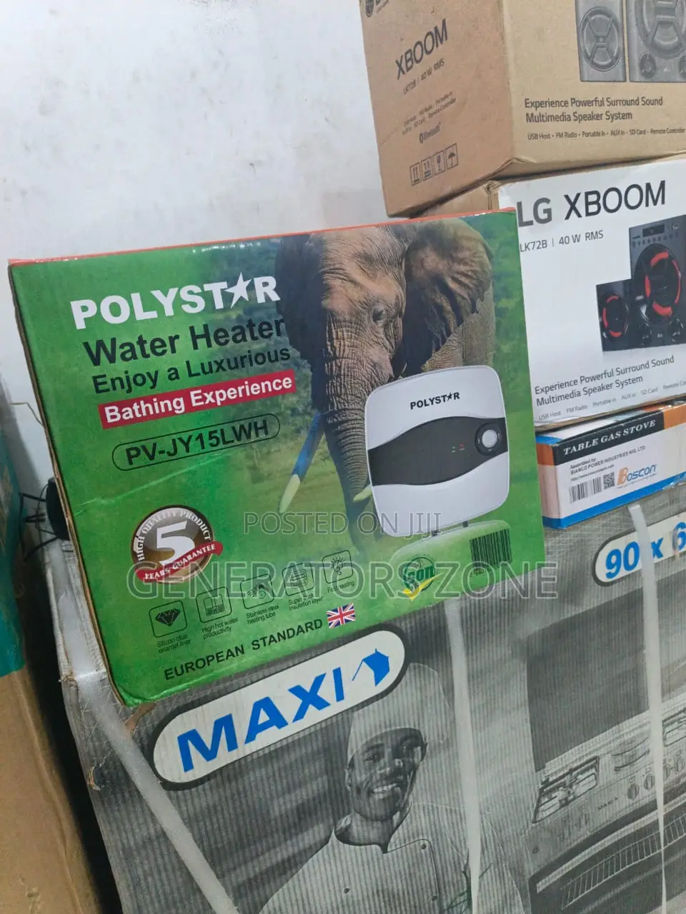 Polystar 15l Water Heater Built for Speed Safety Pv-514lwh