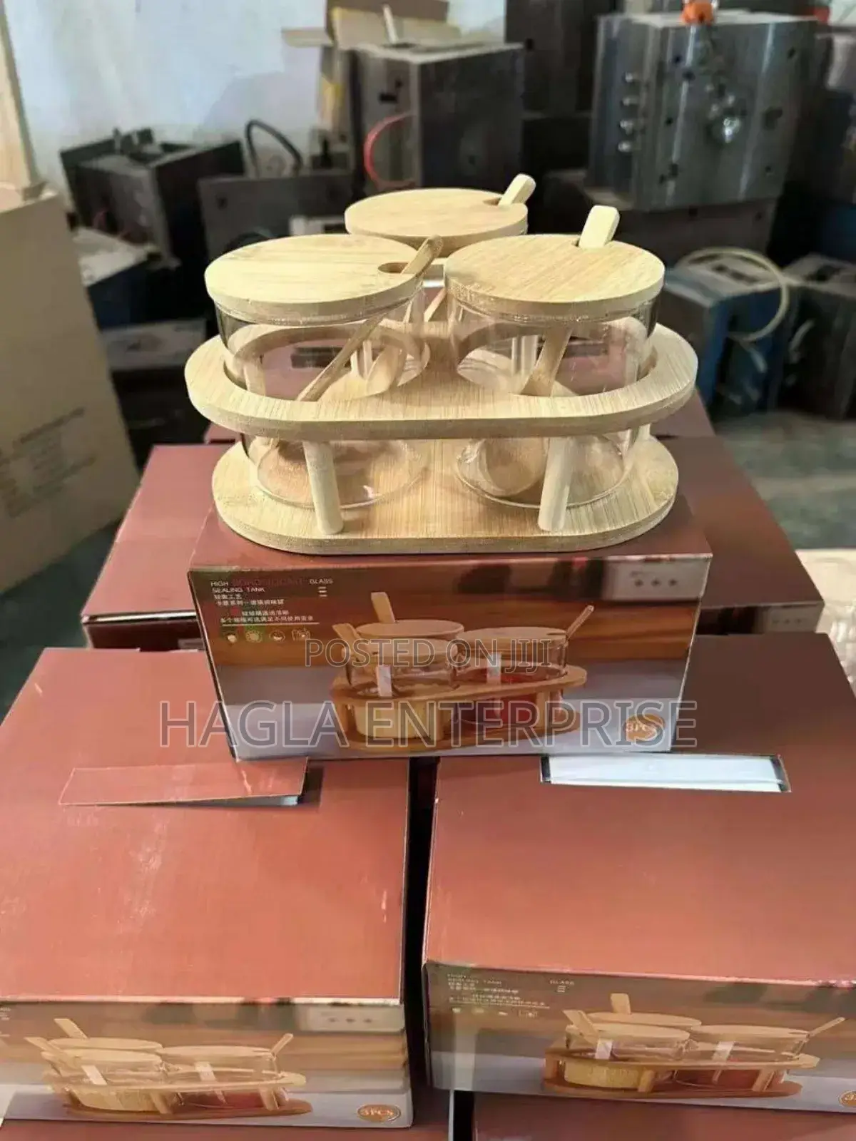 3 in 1 Spices Container