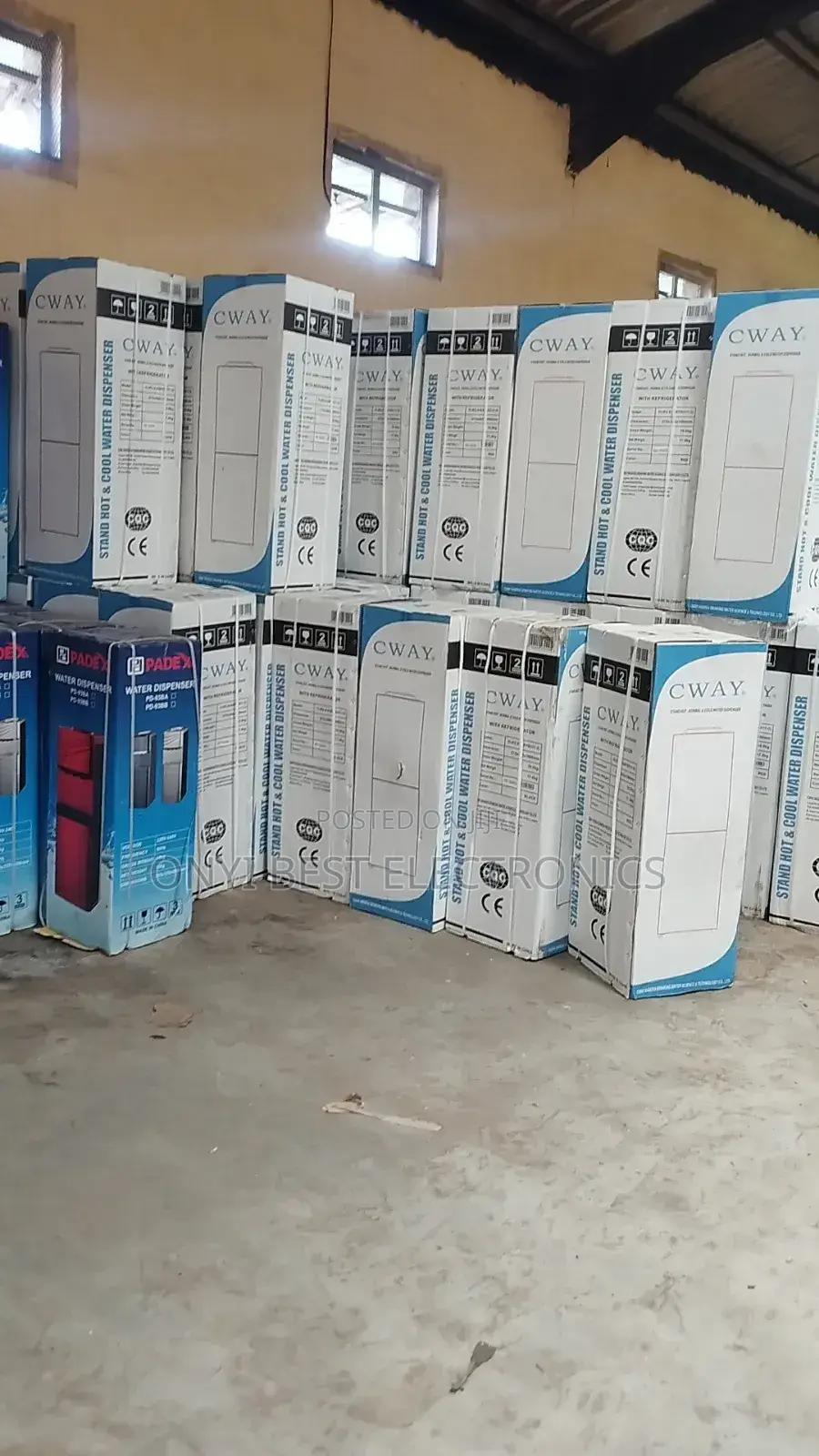 Cway Water Dispenser With Freezer 3f 58b20hl