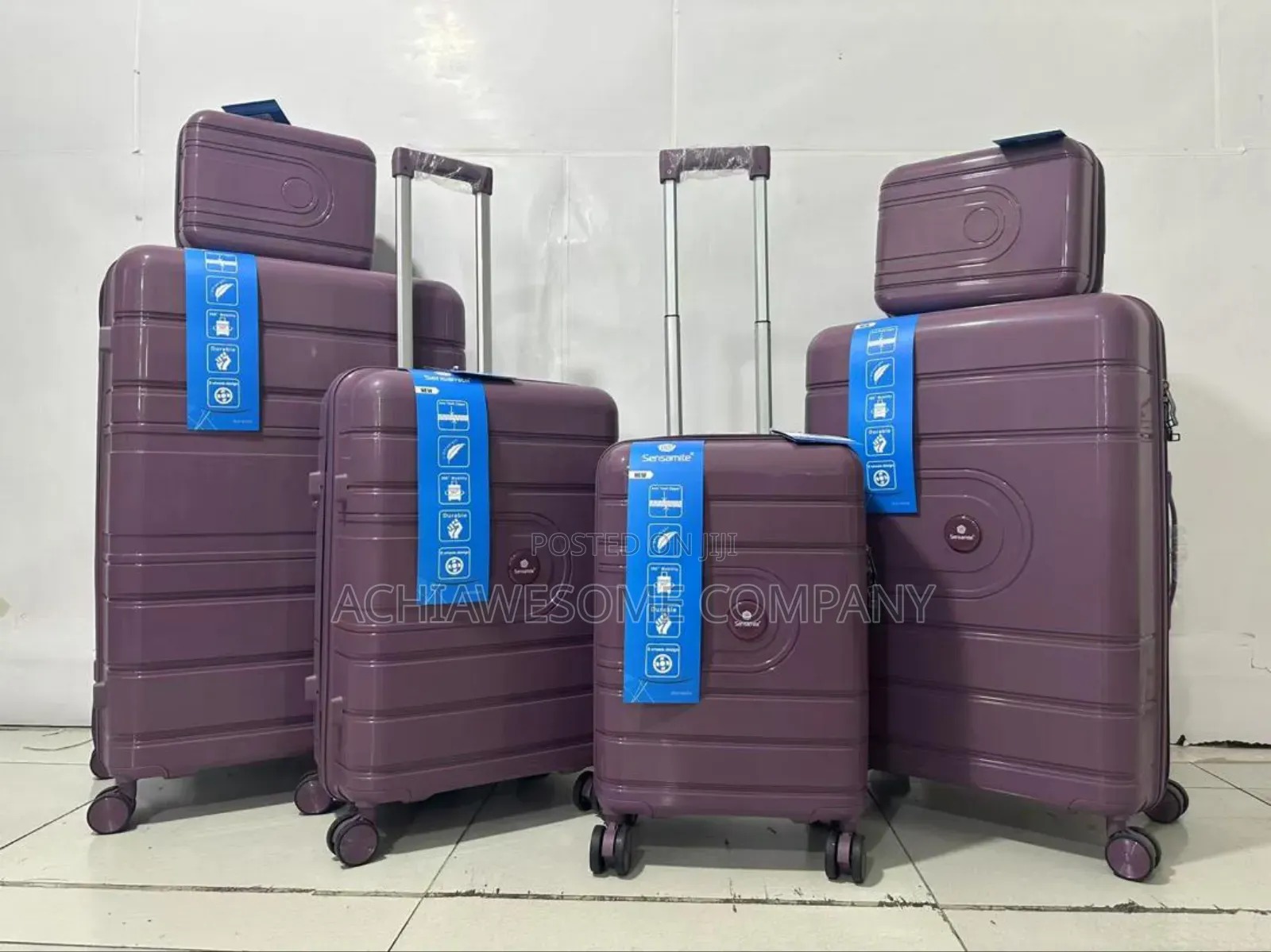 Set Of 6 Jumbo Sensamite Rubber Box