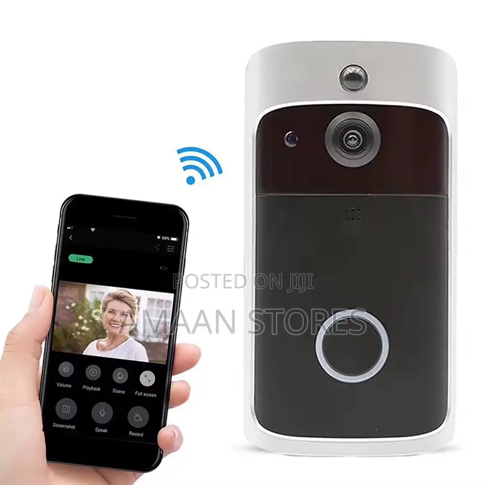 Smart Wifi Video Doorbell Camera With Chime