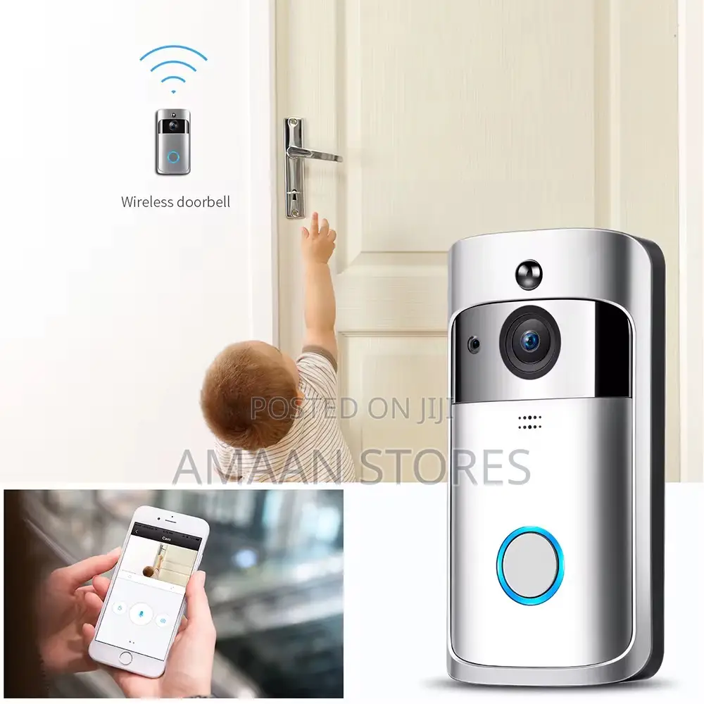 Smart Wifi Video Doorbell Camera With Chime