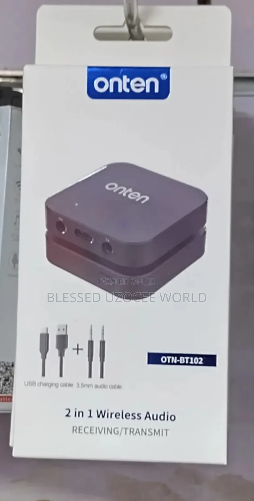 Onten 2 in 1 Wireless Bluetooth Audio Receiver + Transmitter