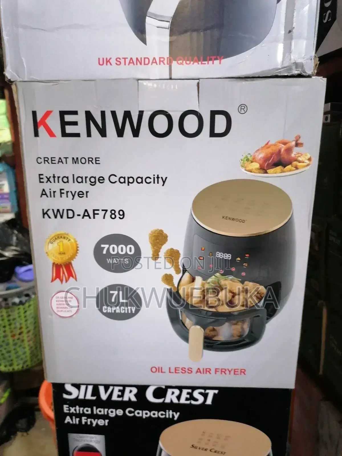 7l Kenwood Electric Air Fryer