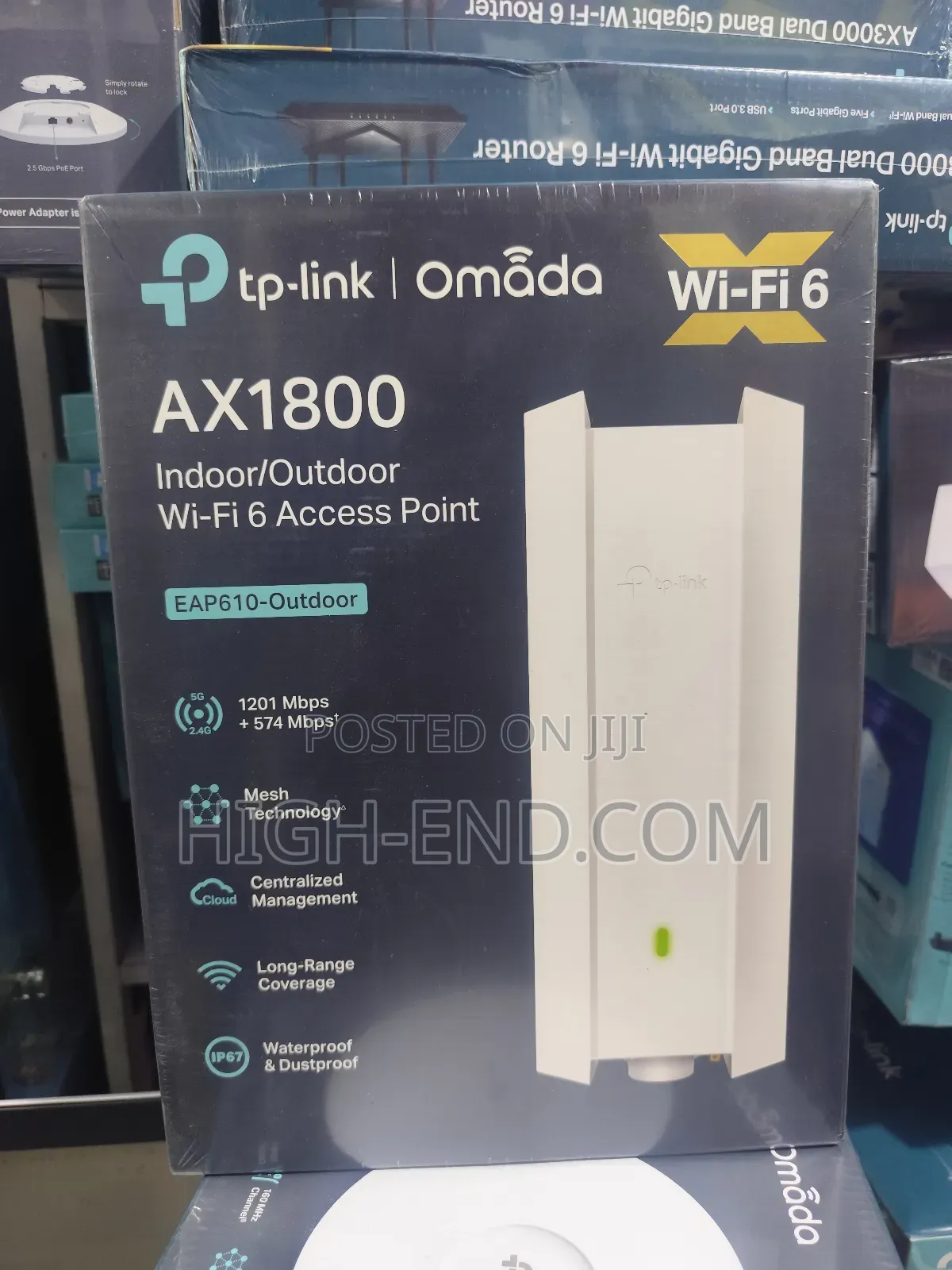 Tp Link Ax1800 Wifi 6 Indoor /Outdoor Access Point Eap610